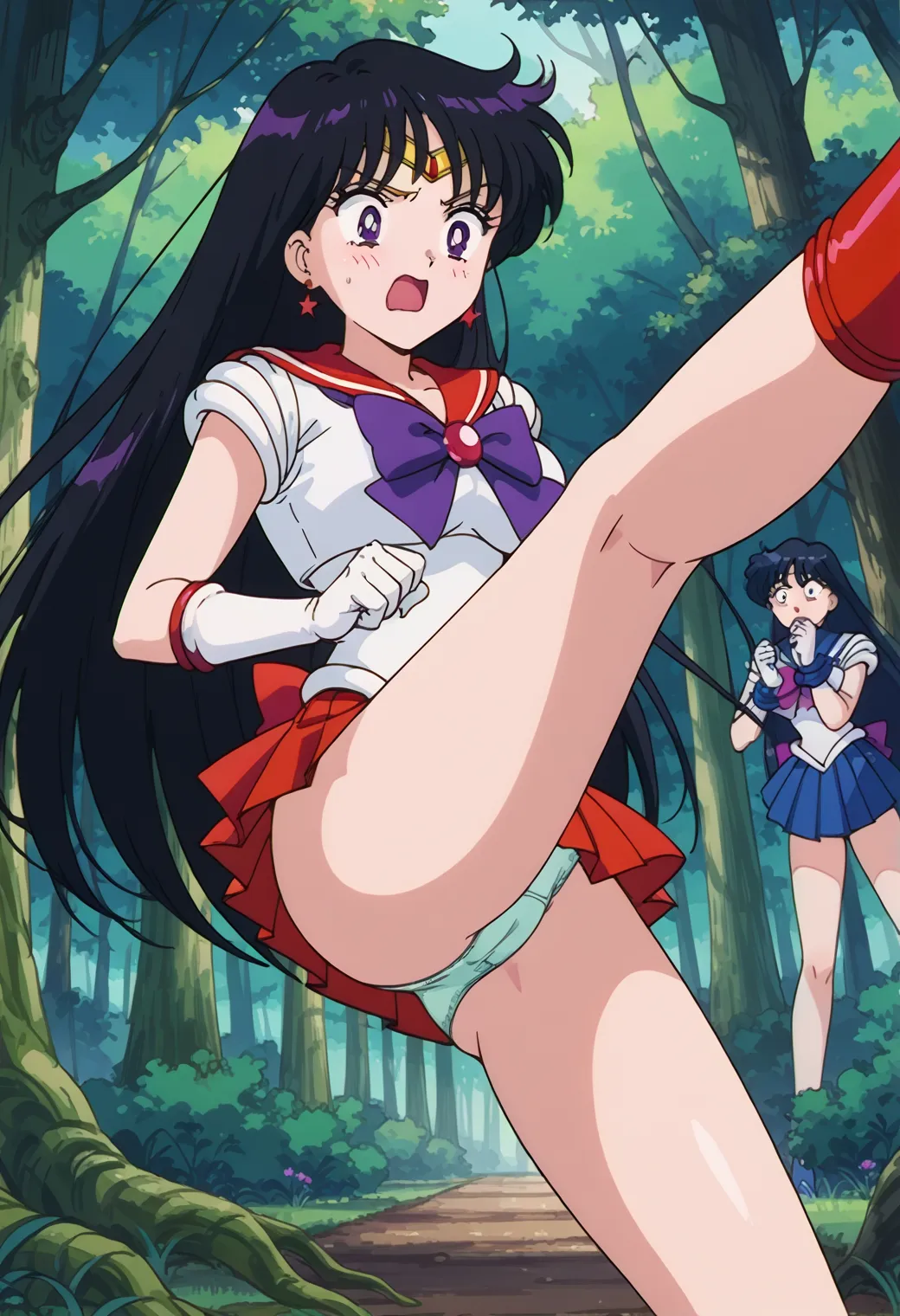 【「下着（ブラジャー・パンティ）」AIエロ画像（イラスト・アニメ・二次元風）15996枚まとめ！(513ページ目)のエロ画像5枚目