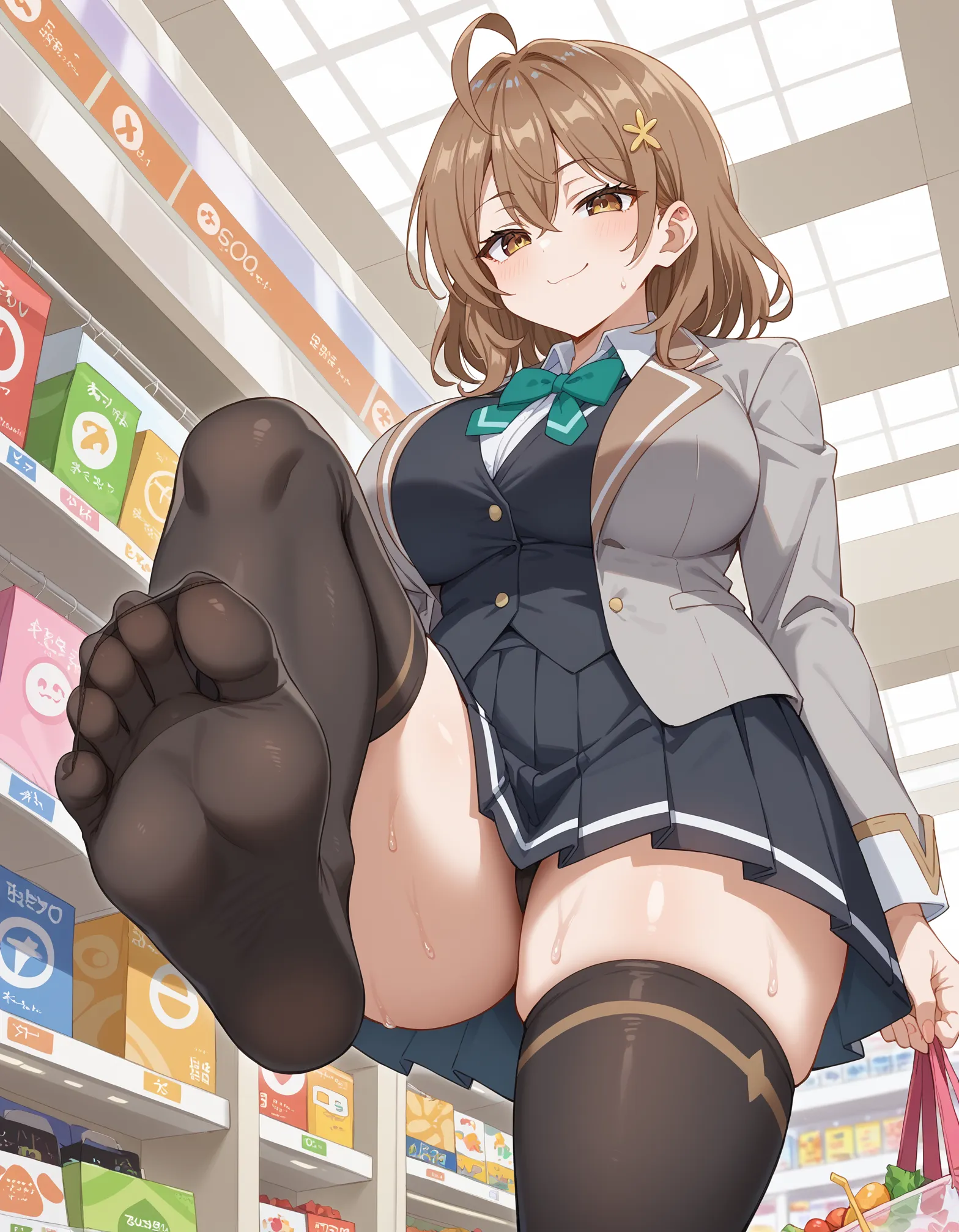 【「爆乳・超乳」AIエロ画像（イラスト・アニメ・二次元風）5621枚まとめ！(181ページ目)のエロ画像9枚目