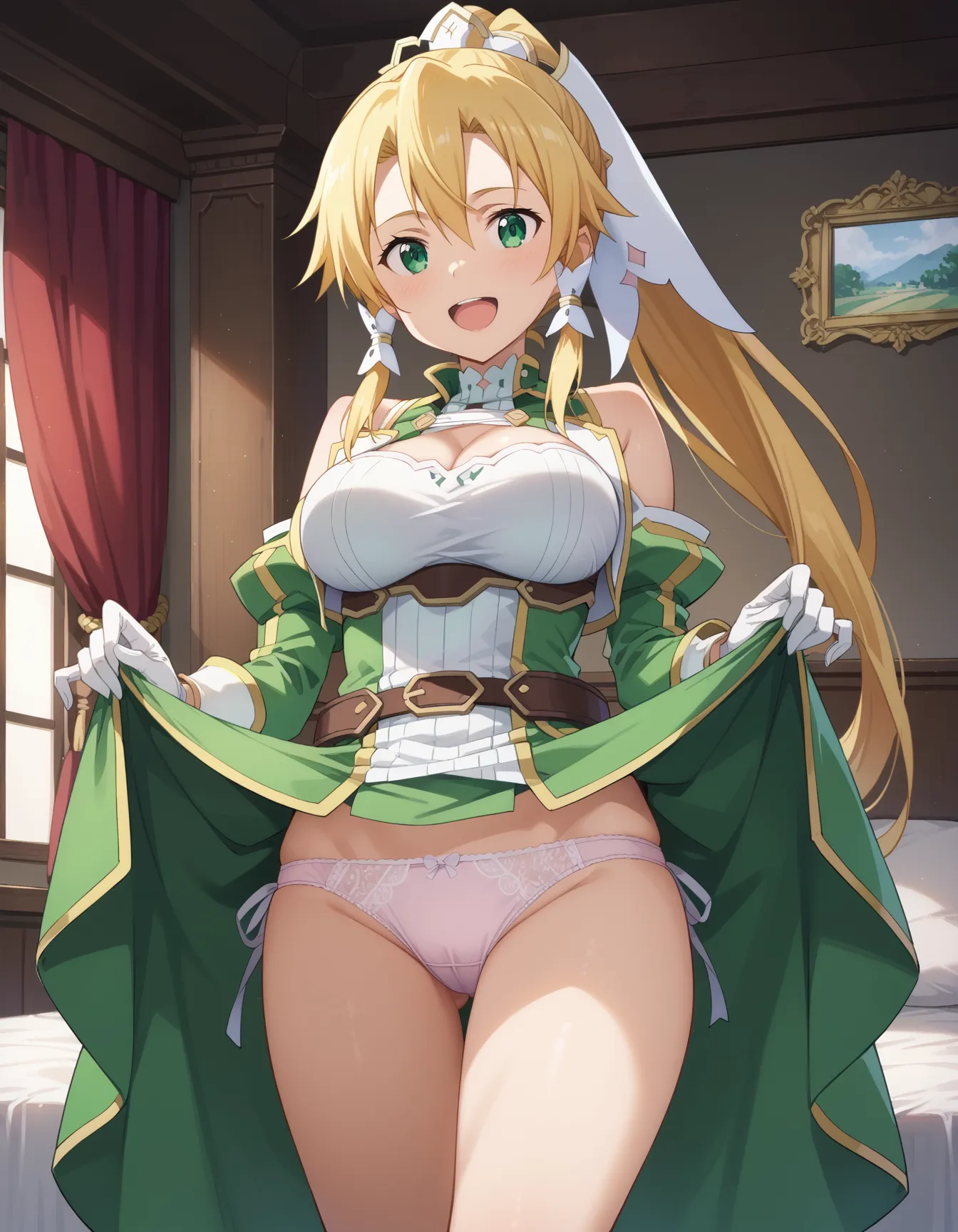 【「下着（ブラジャー・パンティ）」AIエロ画像（イラスト・アニメ・二次元風）15996枚まとめ！(512ページ目)のエロ画像26枚目
