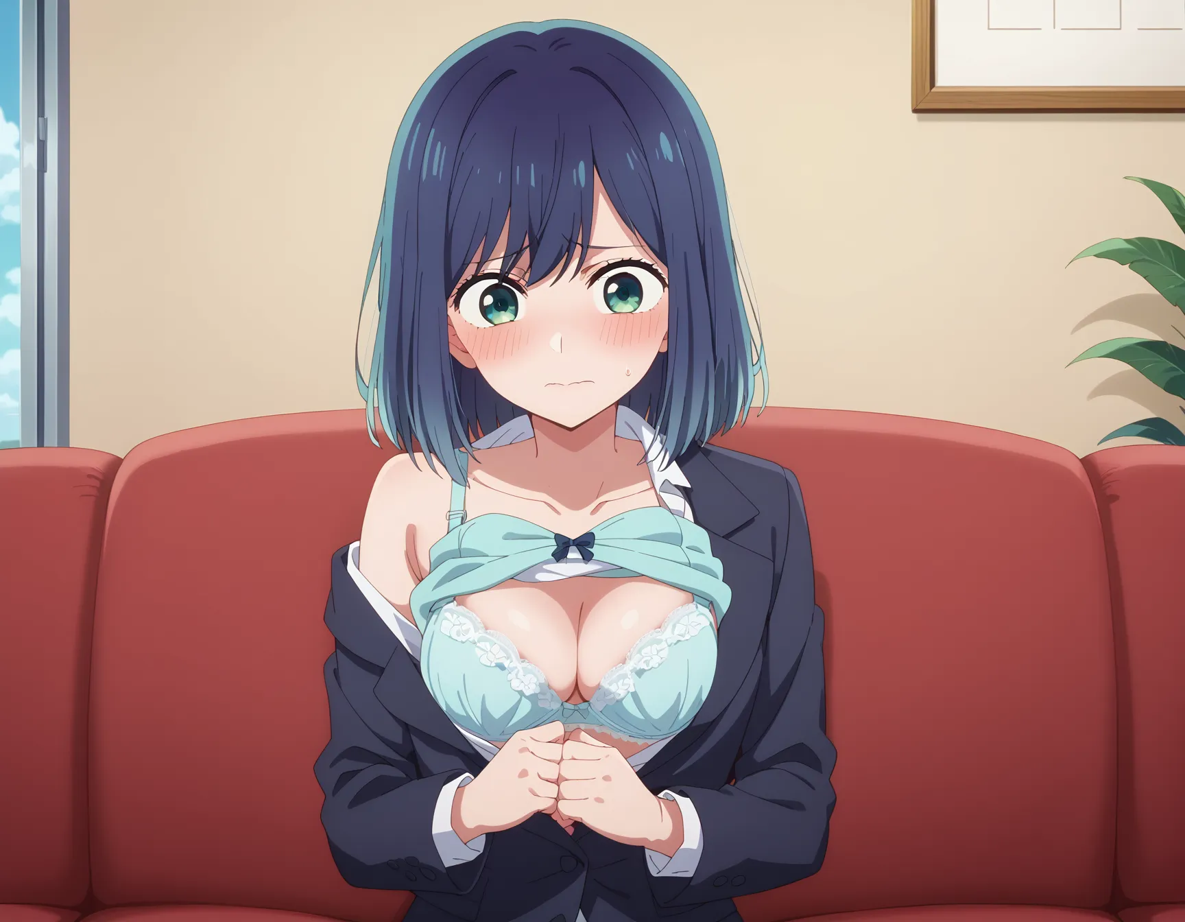【「下着（ブラジャー・パンティ）」AIエロ画像（イラスト・アニメ・二次元風）15996枚まとめ！(512ページ目)のエロ画像6枚目
