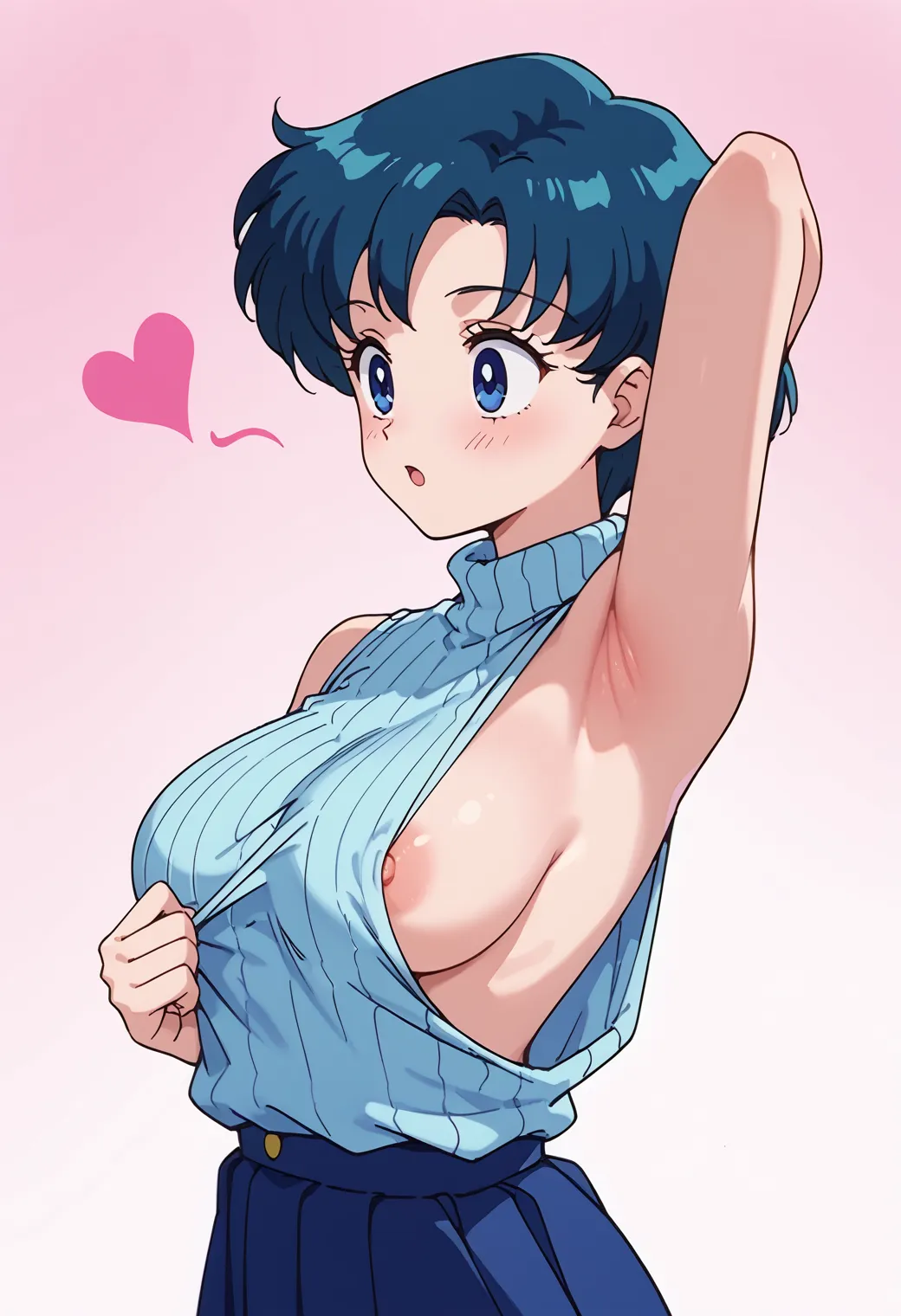 【「腋・脇」AIエロ画像（イラスト・アニメ・二次元風）4705枚まとめ！(151ページ目)のエロ画像18枚目