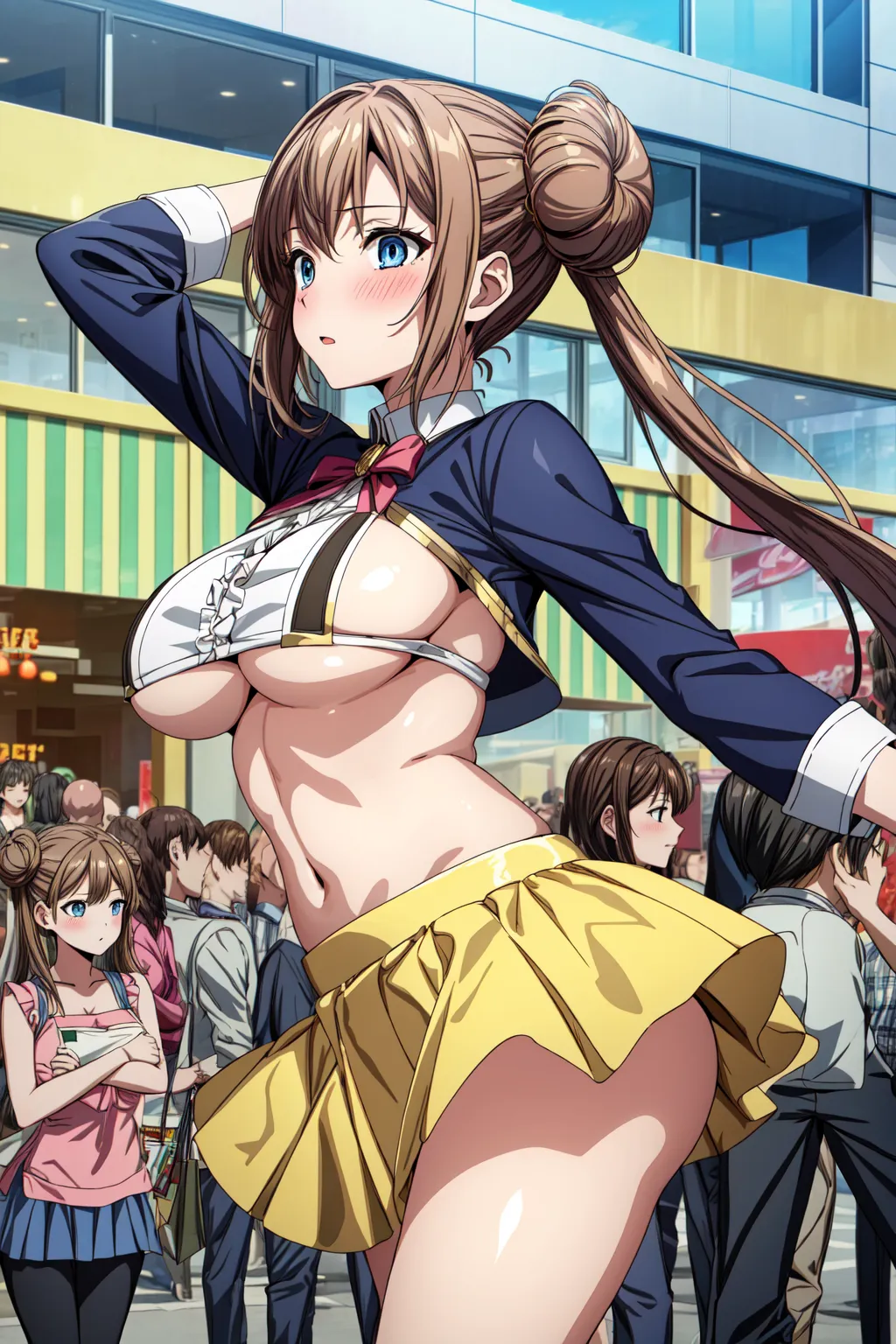 【「巨乳」AIエロ画像（イラスト・アニメ・二次元風）26161枚まとめ！(834ページ目)のエロ画像27枚目