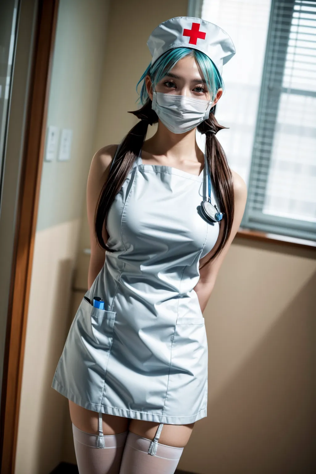 【「ナース・看護婦」AIエロ画像（リアル・実写・フォト風）689枚まとめ！(22ページ目)のエロ画像22枚目