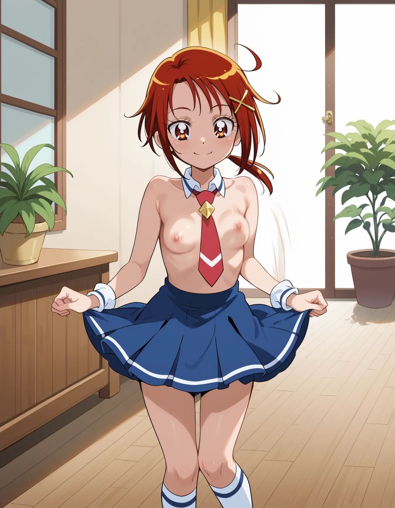 【「学制服」AIエロ画像（イラスト・アニメ・二次元風）4855枚まとめ！(155ページ目)のエロ画像6枚目
