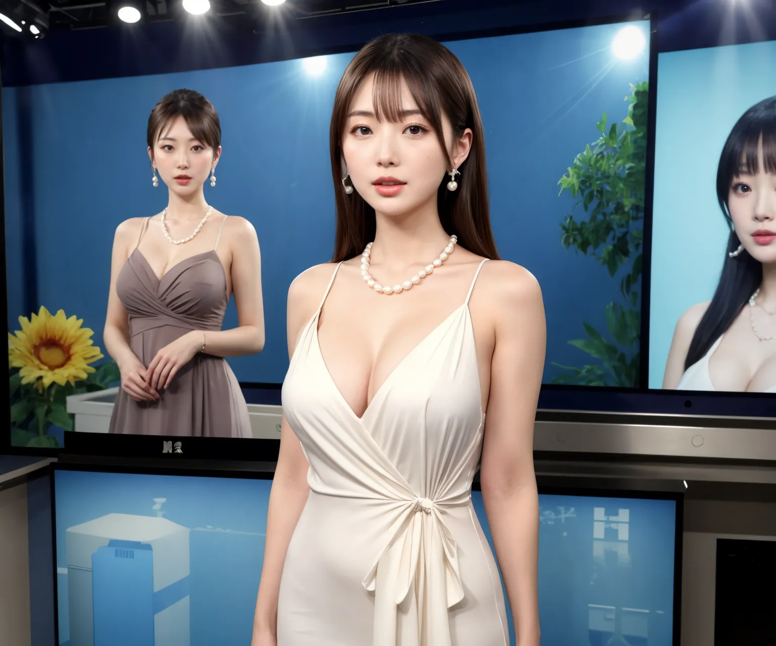 【「女子アナウンサー」AIエロ画像（リアル・実写・フォト風）634枚まとめ！(21ページ目)のエロ画像7枚目