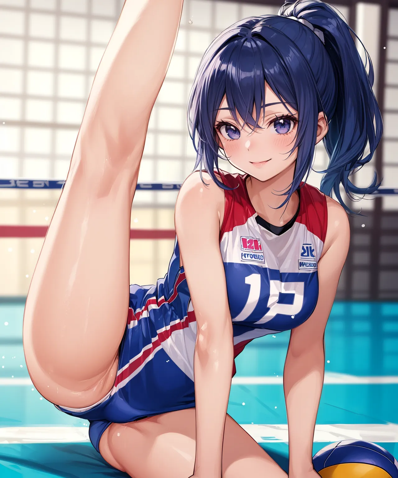 【「バレーボール」AIエロ画像（イラスト・アニメ・二次元風）378枚まとめ！(12ページ目)のエロ画像28枚目