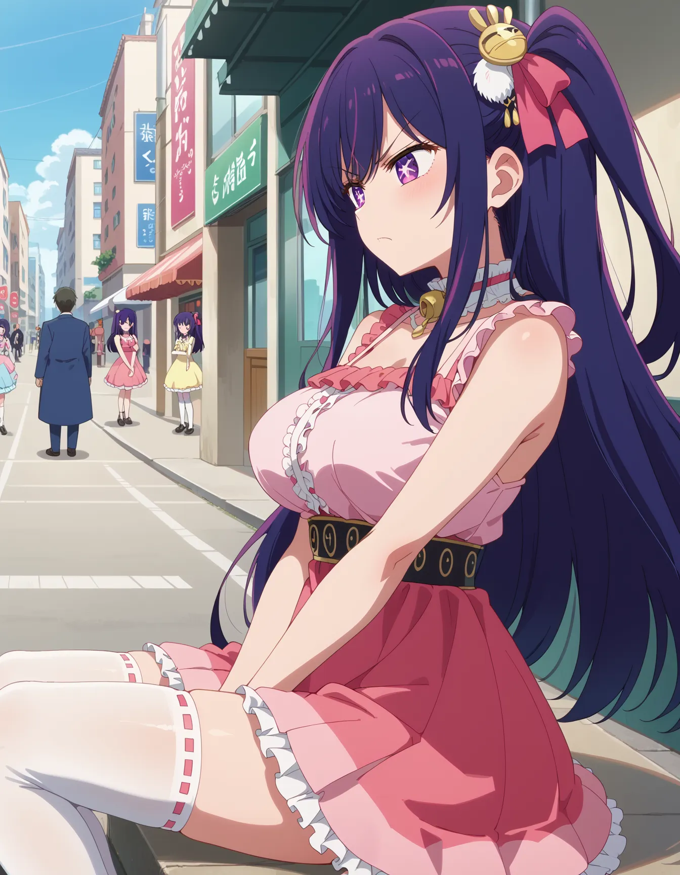 【「巨乳×アイドル」AIエロ画像（イラスト・アニメ・二次元風）253枚まとめ！(9ページ目)のエロ画像1枚目