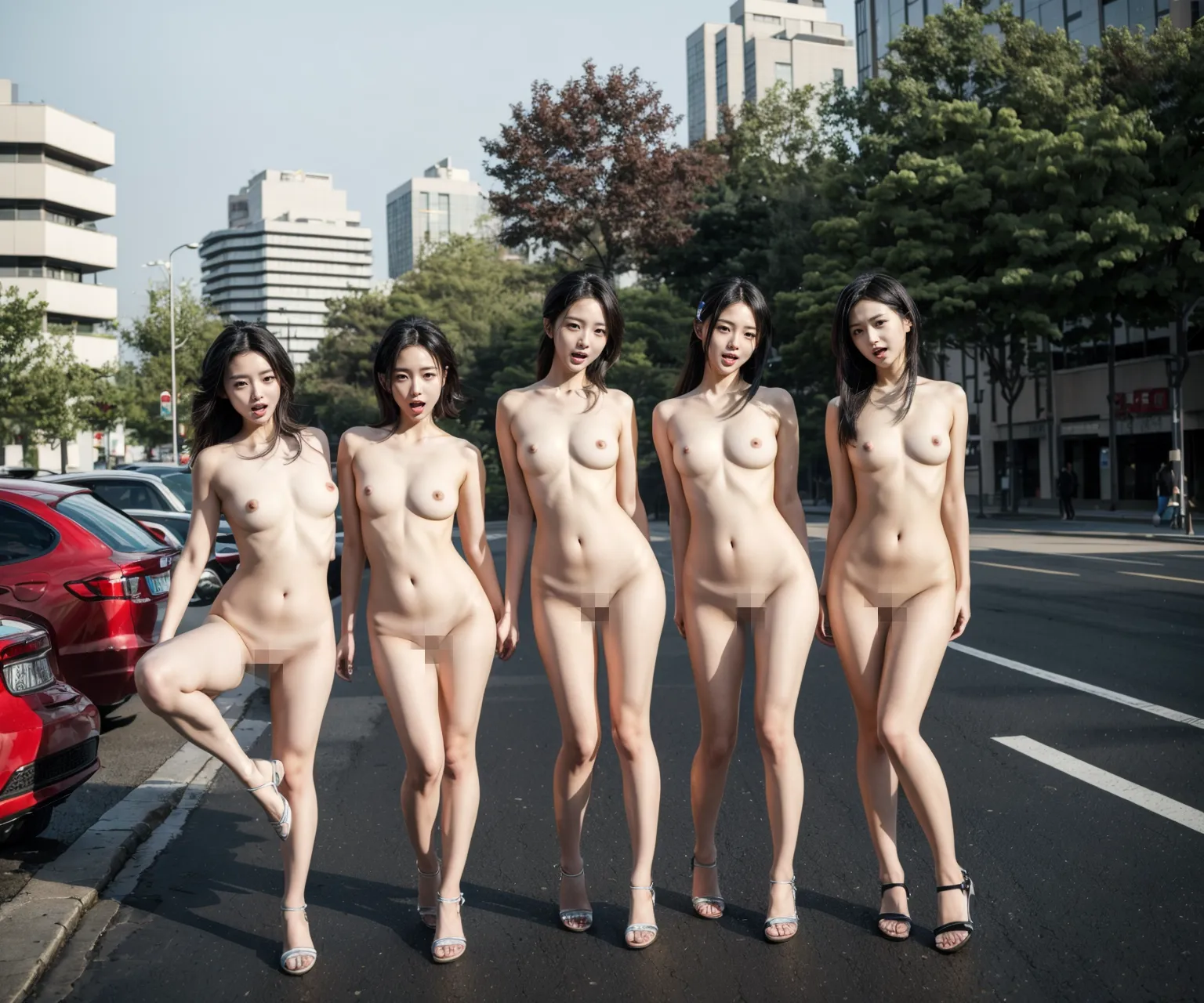 【「貧乳×ヌード・全裸」AIエロ画像（リアル・実写・フォト風）5789枚まとめ！(184ページ目)のエロ画像23枚目