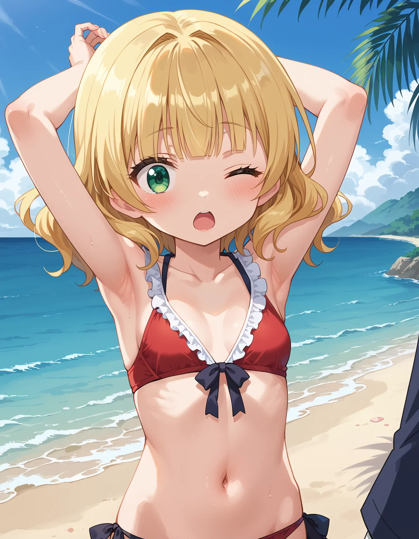 【「腋・脇」AIエロ画像（イラスト・アニメ・二次元風）4705枚まとめ！(150ページ目)のエロ画像22枚目
