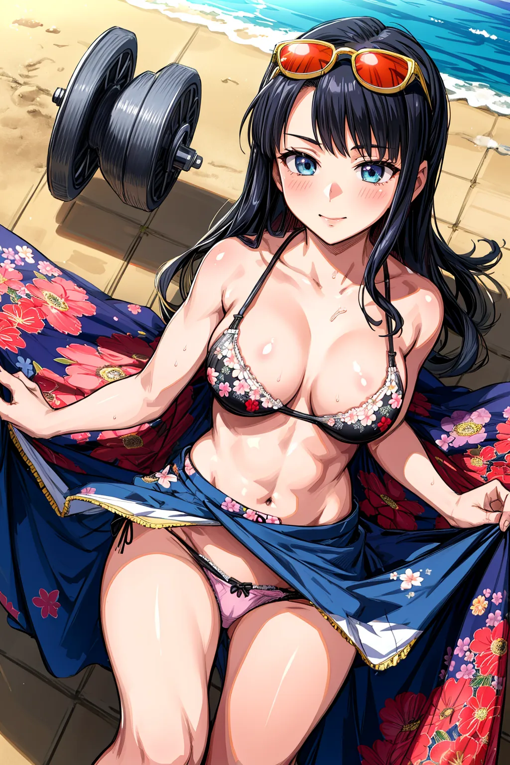 【「下着（ブラジャー・パンティ）」AIエロ画像（イラスト・アニメ・二次元風）15996枚まとめ！(507ページ目)のエロ画像9枚目