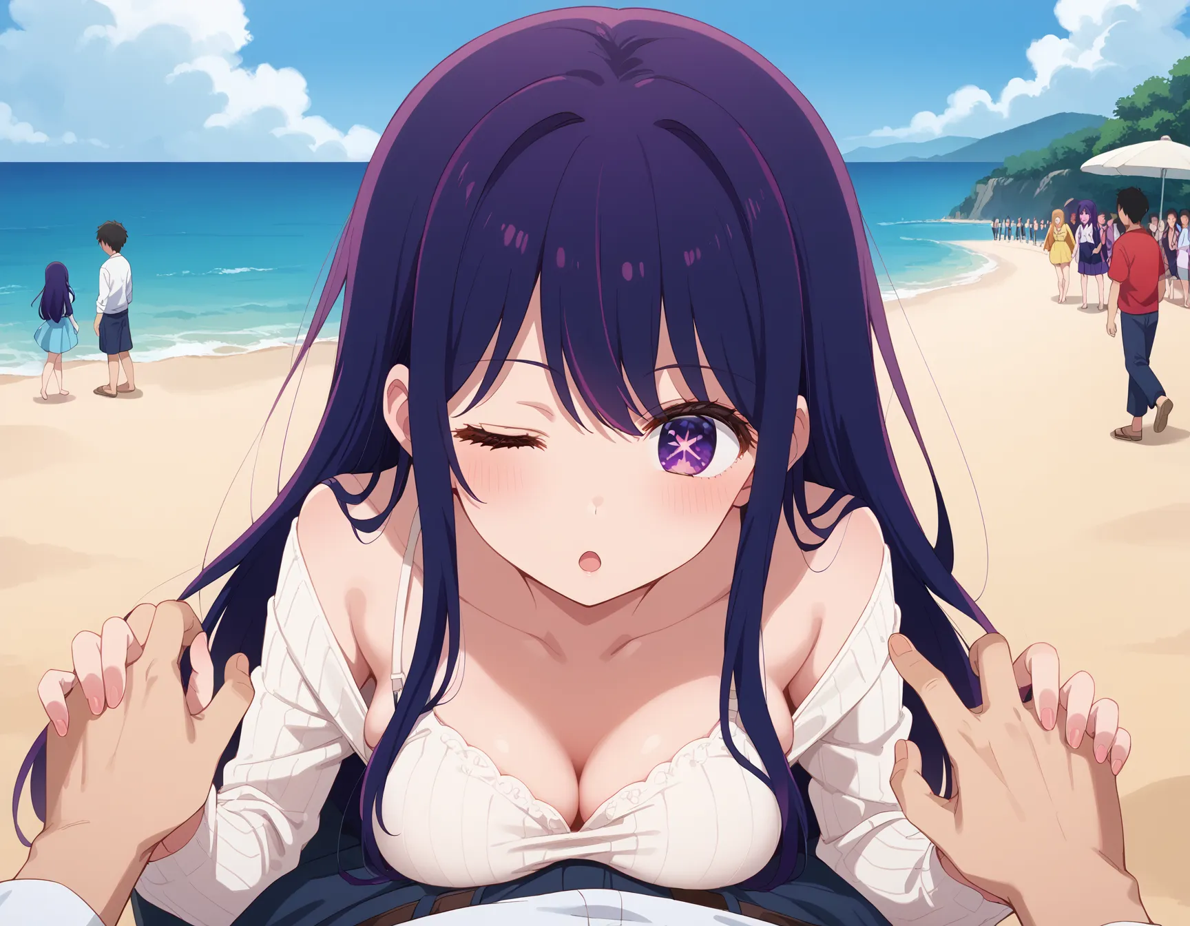 【「下着（ブラジャー・パンティ）」AIエロ画像（イラスト・アニメ・二次元風）15996枚まとめ！(506ページ目)のエロ画像23枚目