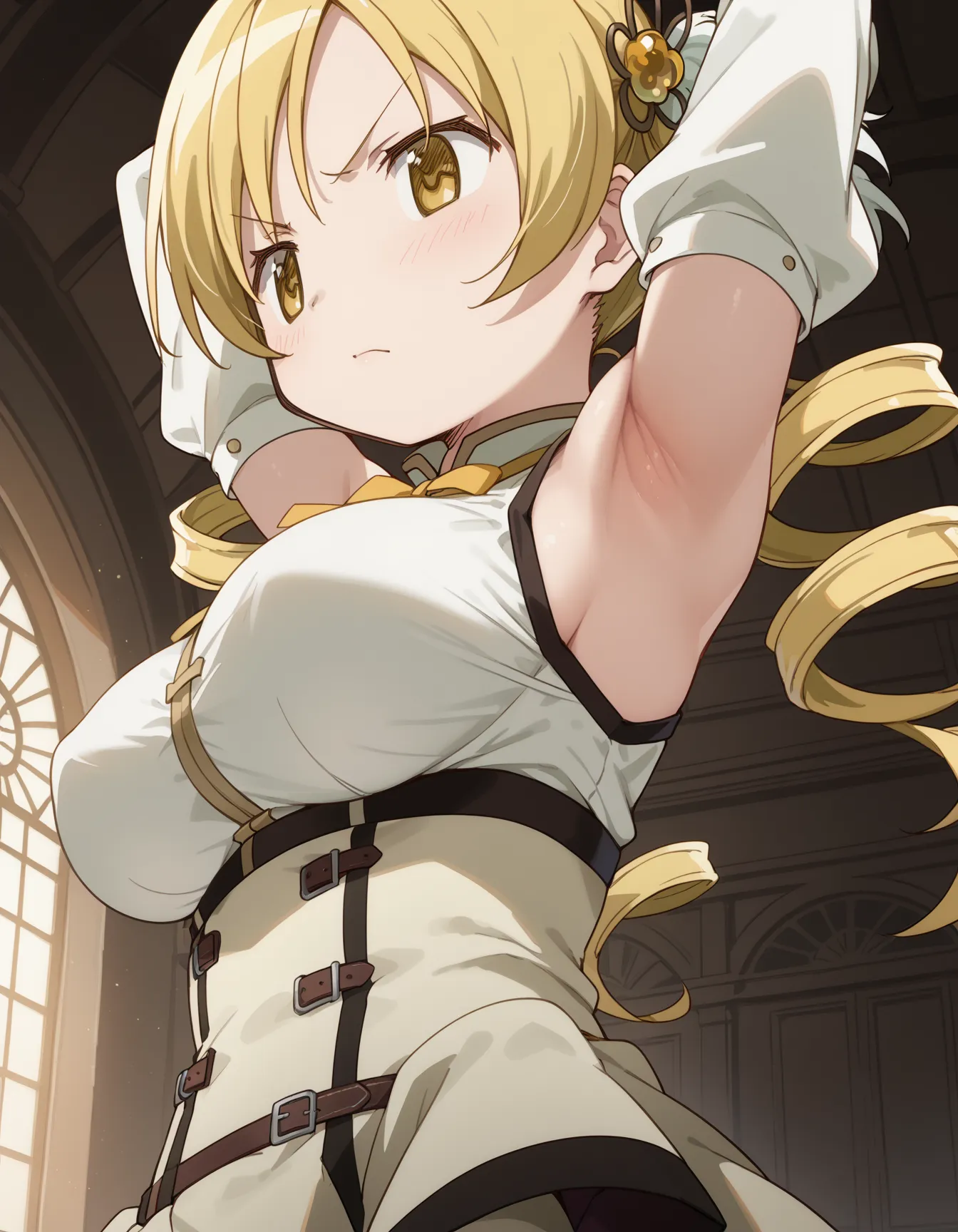 【「腋・脇」AIエロ画像（イラスト・アニメ・二次元風）4705枚まとめ！(150ページ目)のエロ画像13枚目