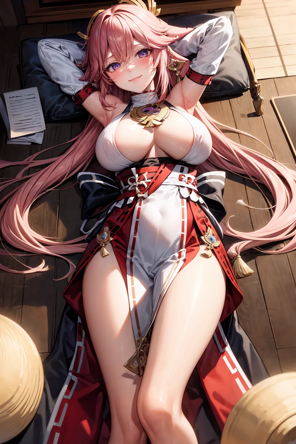 【「巨乳」AIエロ画像（イラスト・アニメ・二次元風）26161枚まとめ！(826ページ目)のエロ画像20枚目