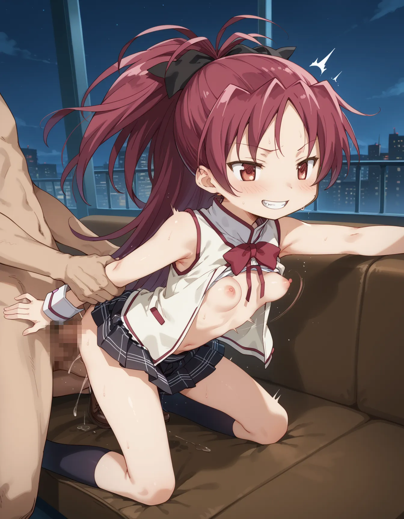 【「学制服」AIエロ画像（イラスト・アニメ・二次元風）4855枚まとめ！(153ページ目)のエロ画像25枚目