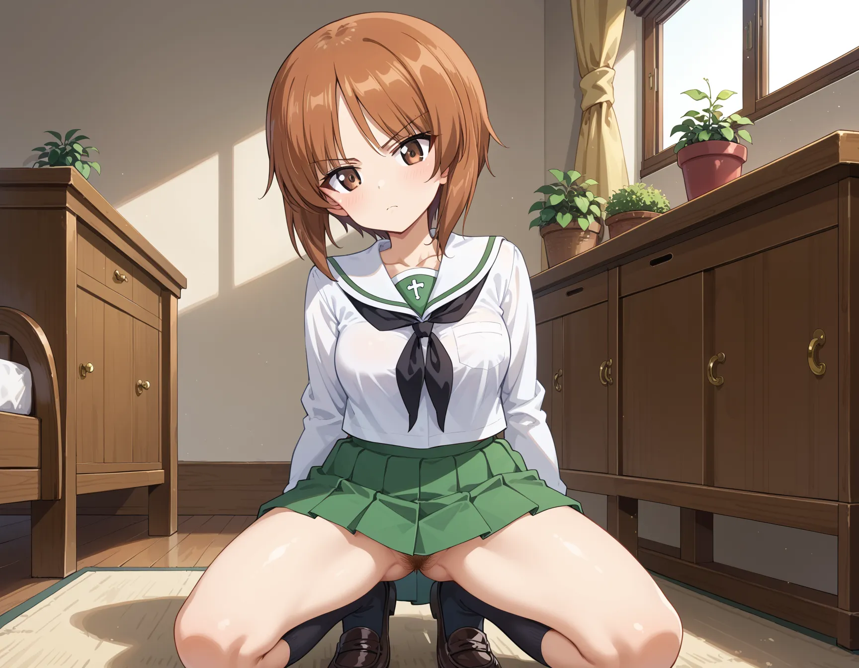【「学制服」AIエロ画像（イラスト・アニメ・二次元風）4855枚まとめ！(153ページ目)のエロ画像21枚目