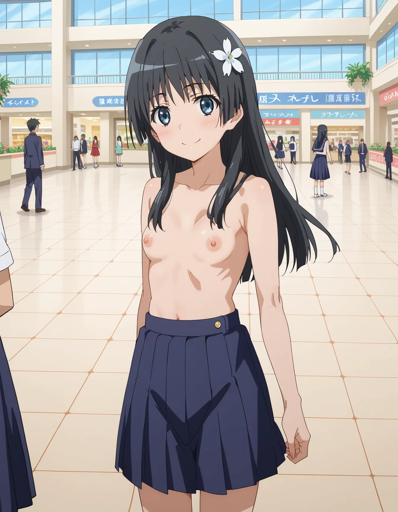 【「学制服」AIエロ画像（イラスト・アニメ・二次元風）4855枚まとめ！(153ページ目)のエロ画像20枚目