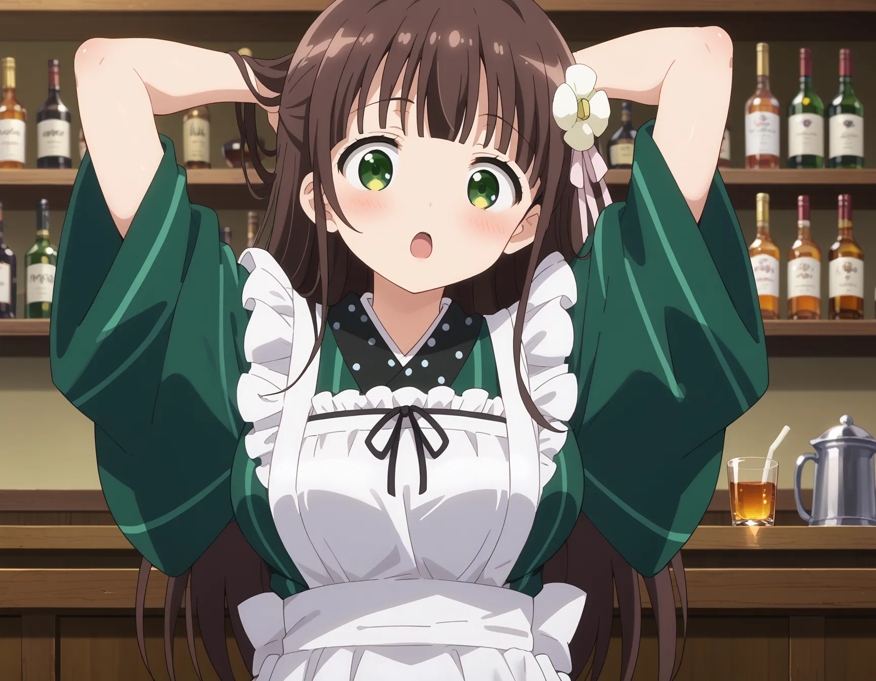 【「着物」AIエロ画像（イラスト・アニメ・二次元風）1472枚まとめ！(47ページ目)のエロ画像15枚目