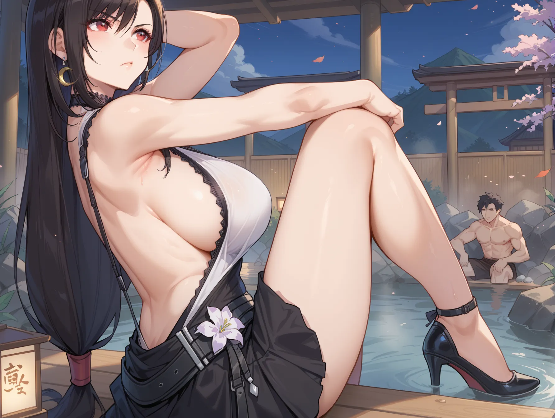 【「腋・脇」AIエロ画像（イラスト・アニメ・二次元風）4705枚まとめ！(150ページ目)のエロ画像4枚目
