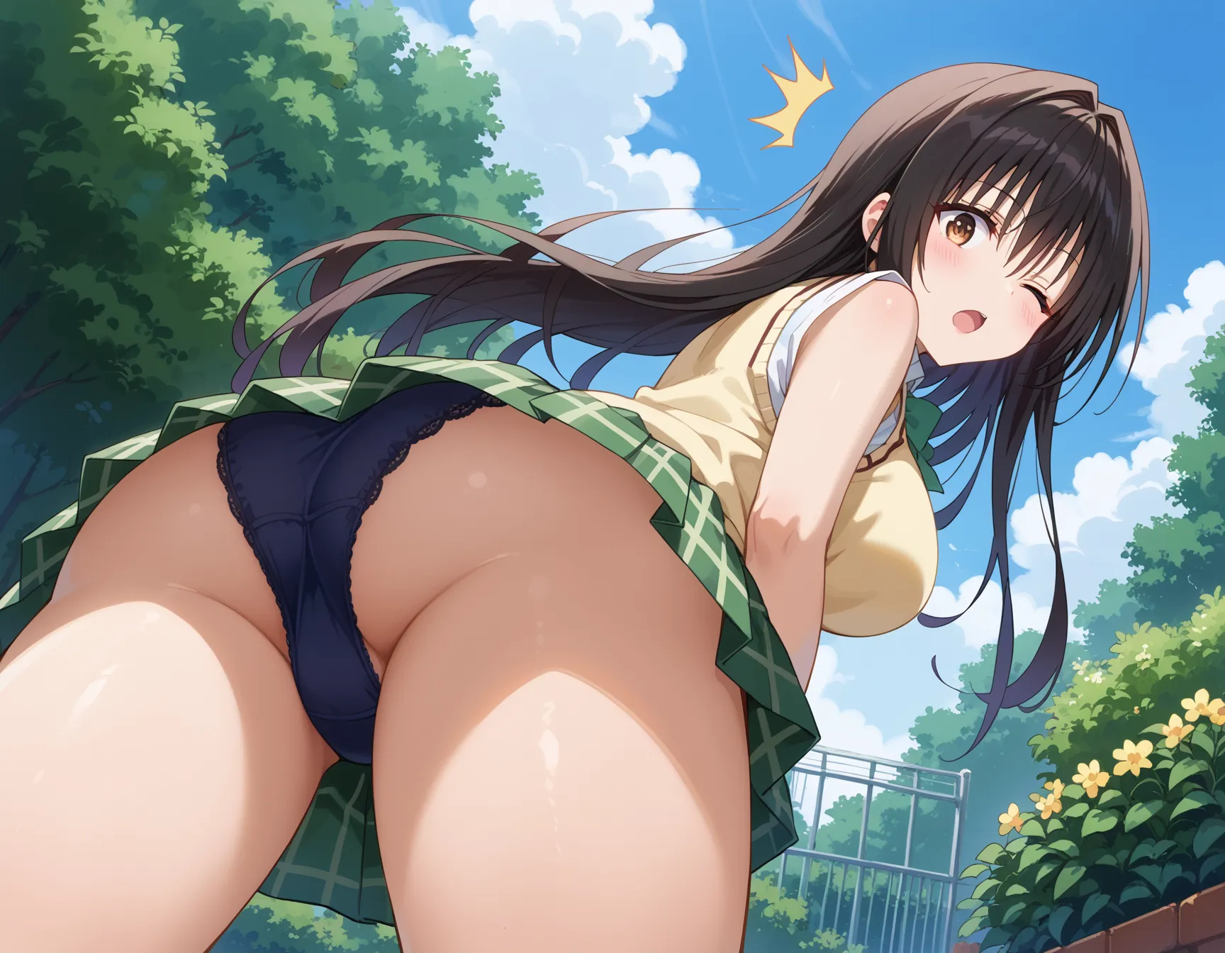 【「学制服」AIエロ画像（イラスト・アニメ・二次元風）4855枚まとめ！(153ページ目)のエロ画像1枚目