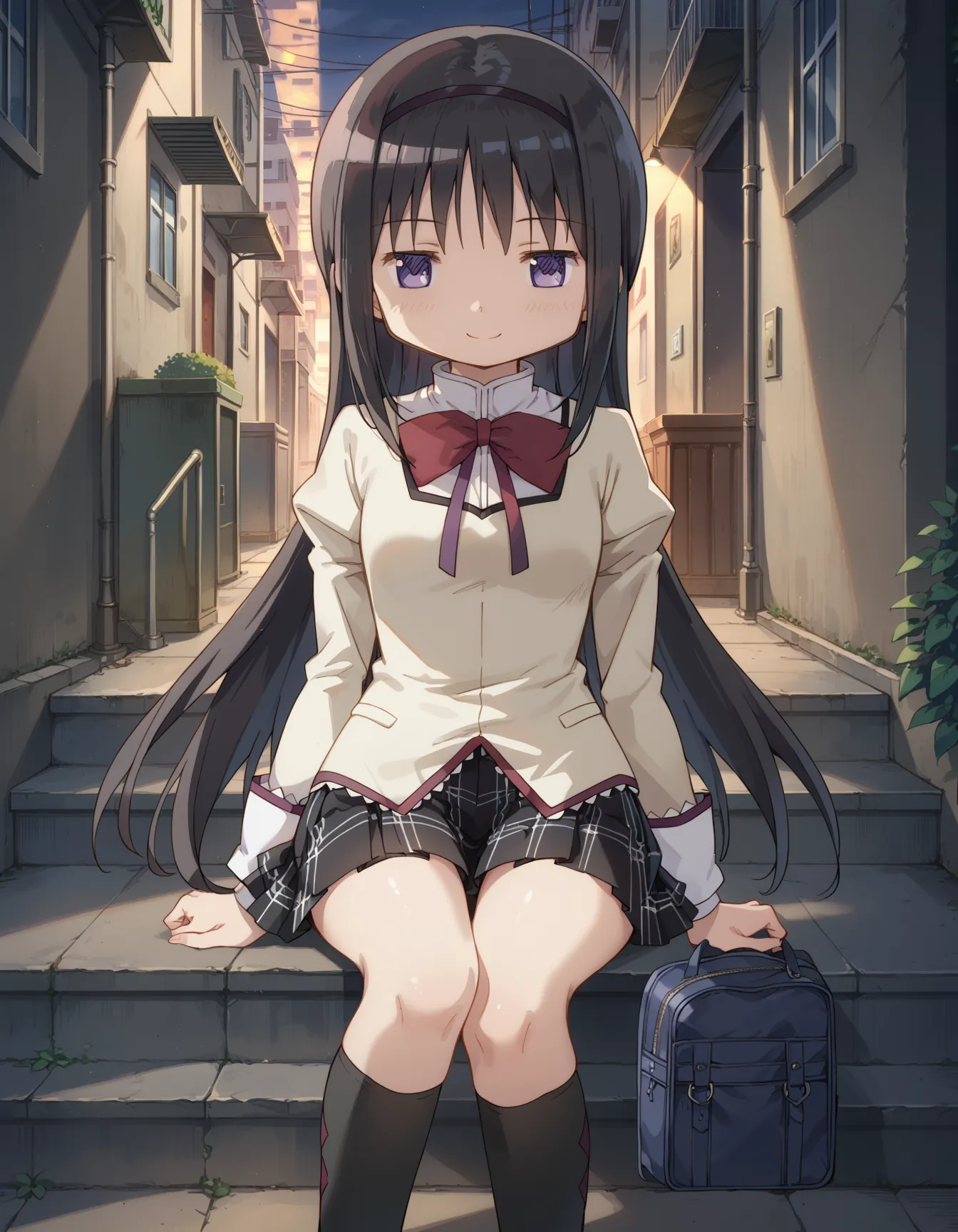 【「学制服」AIエロ画像（イラスト・アニメ・二次元風）4855枚まとめ！(152ページ目)のエロ画像30枚目