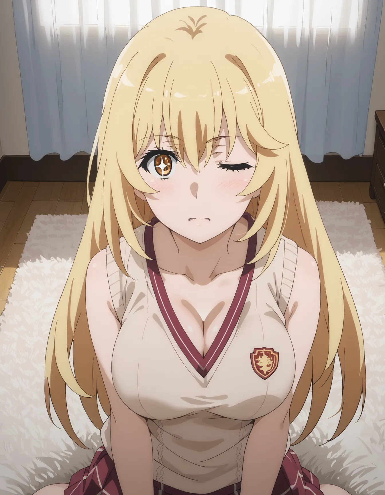 【「学制服」AIエロ画像（イラスト・アニメ・二次元風）4855枚まとめ！(152ページ目)のエロ画像12枚目