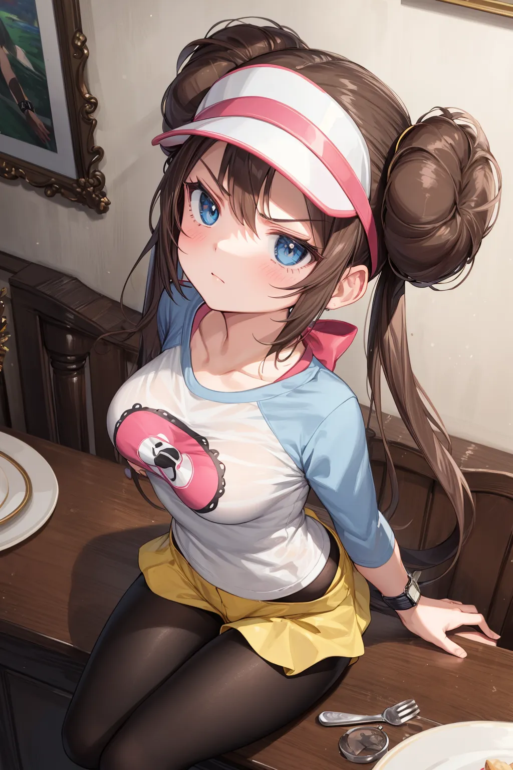 【「パンスト」AIエロ画像（イラスト・アニメ・二次元風）1436枚まとめ！(45ページ目)のエロ画像29枚目