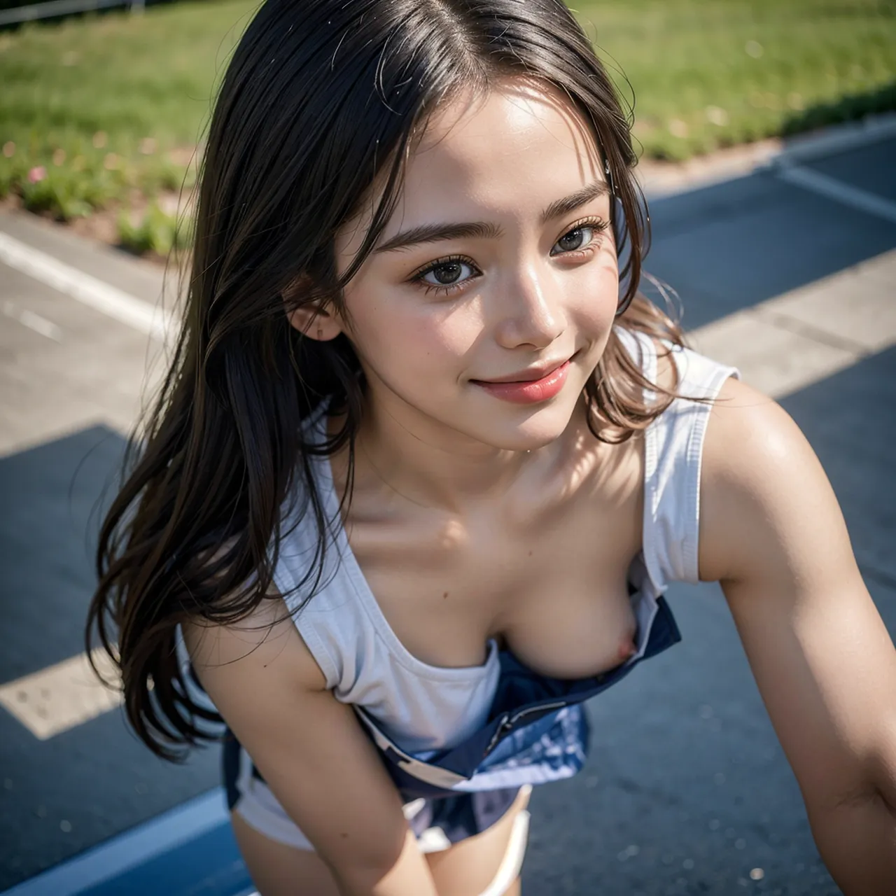 【「貧乳」AIエロ画像（リアル・実写・フォト風）21896枚まとめ！(684ページ目)のエロ画像10枚目