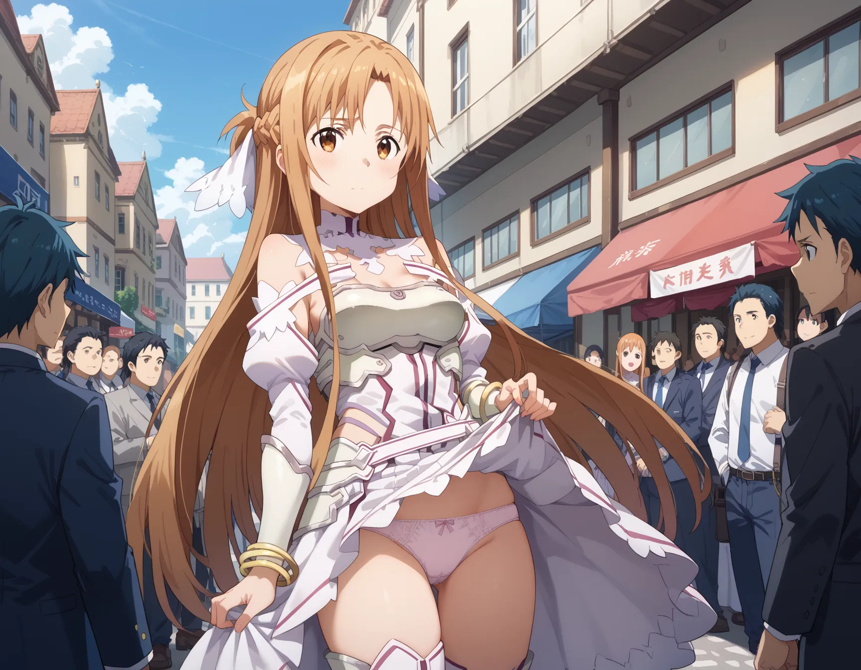 【「下着（ブラジャー・パンティ）」AIエロ画像（イラスト・アニメ・二次元風）15996枚まとめ！(499ページ目)のエロ画像6枚目