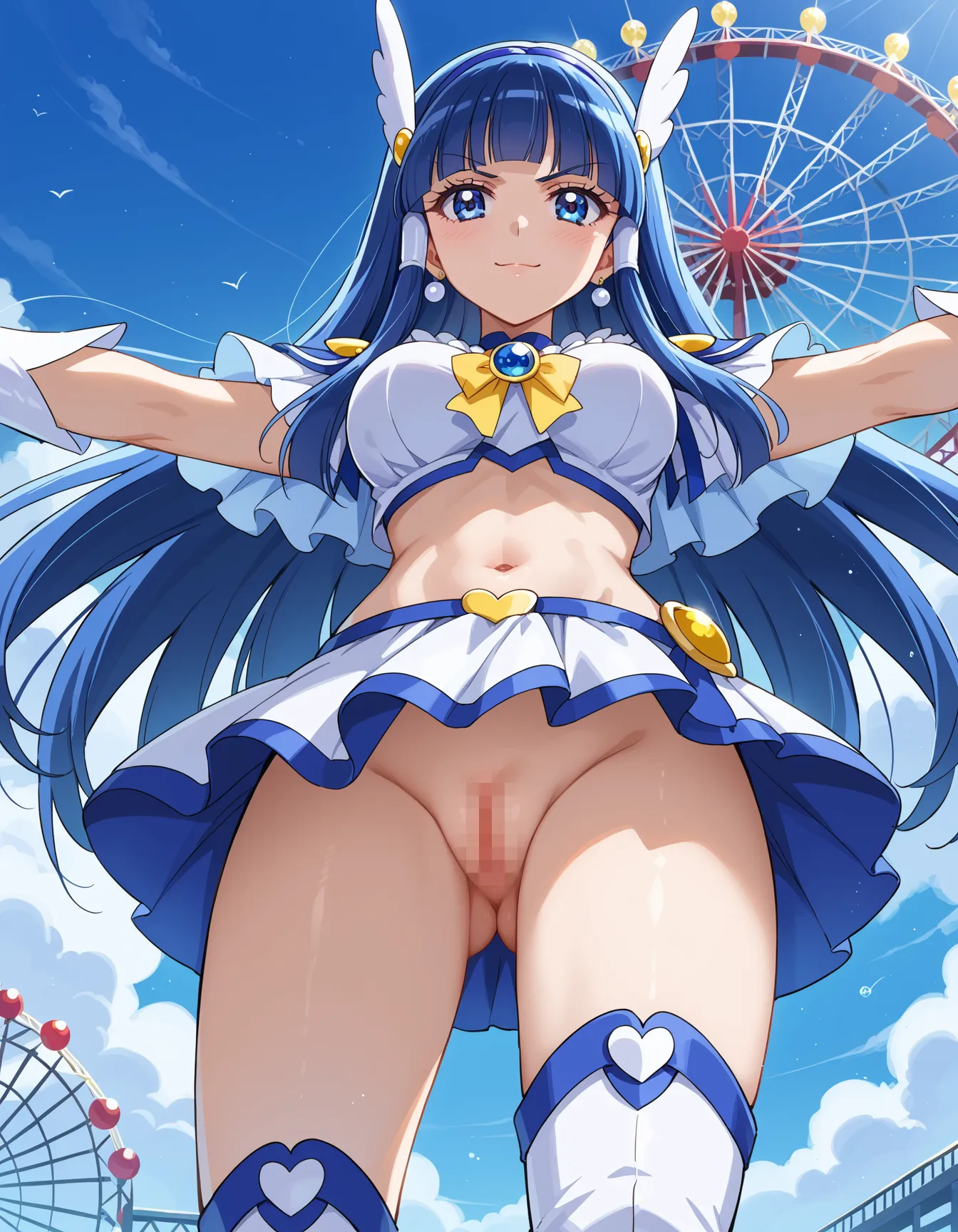 【「巨乳×アイドル」AIエロ画像（イラスト・アニメ・二次元風）253枚まとめ！(8ページ目)のエロ画像24枚目
