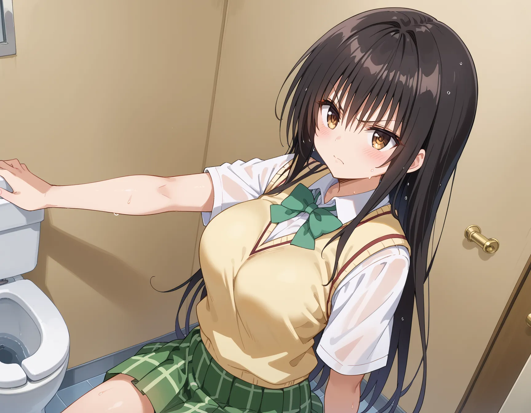 【「学制服」AIエロ画像（イラスト・アニメ・二次元風）4855枚まとめ！(151ページ目)のエロ画像12枚目