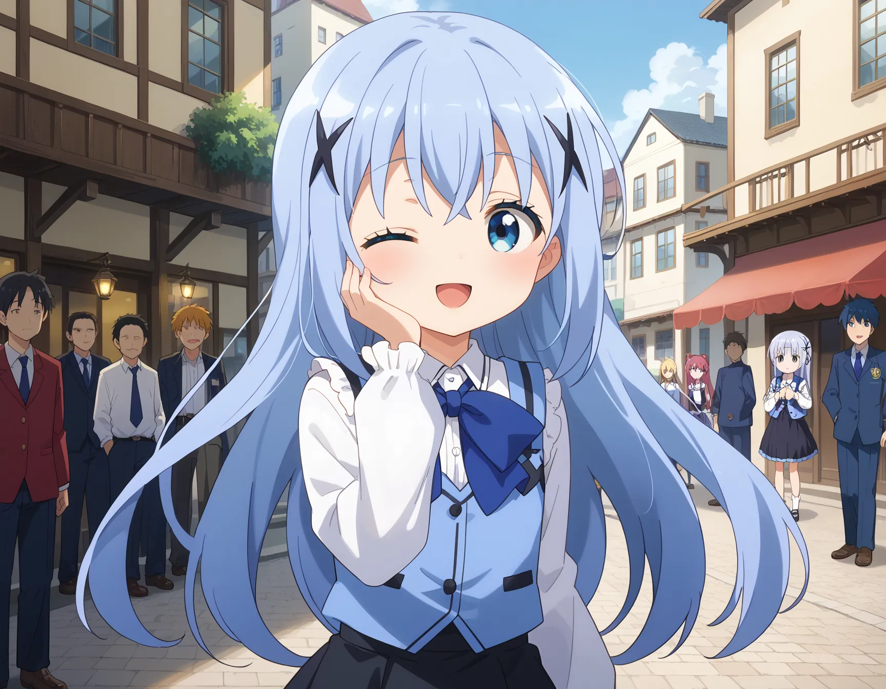 【「貧乳×下着（ブラジャー・パンティ）」AIエロ画像（イラスト・アニメ・二次元風）1743枚まとめ！(55ページ目)のエロ画像8枚目