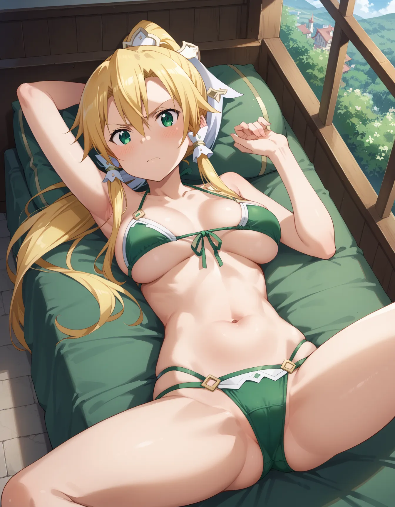 【「下着（ブラジャー・パンティ）」AIエロ画像（イラスト・アニメ・二次元風）15996枚まとめ！(498ページ目)のエロ画像2枚目