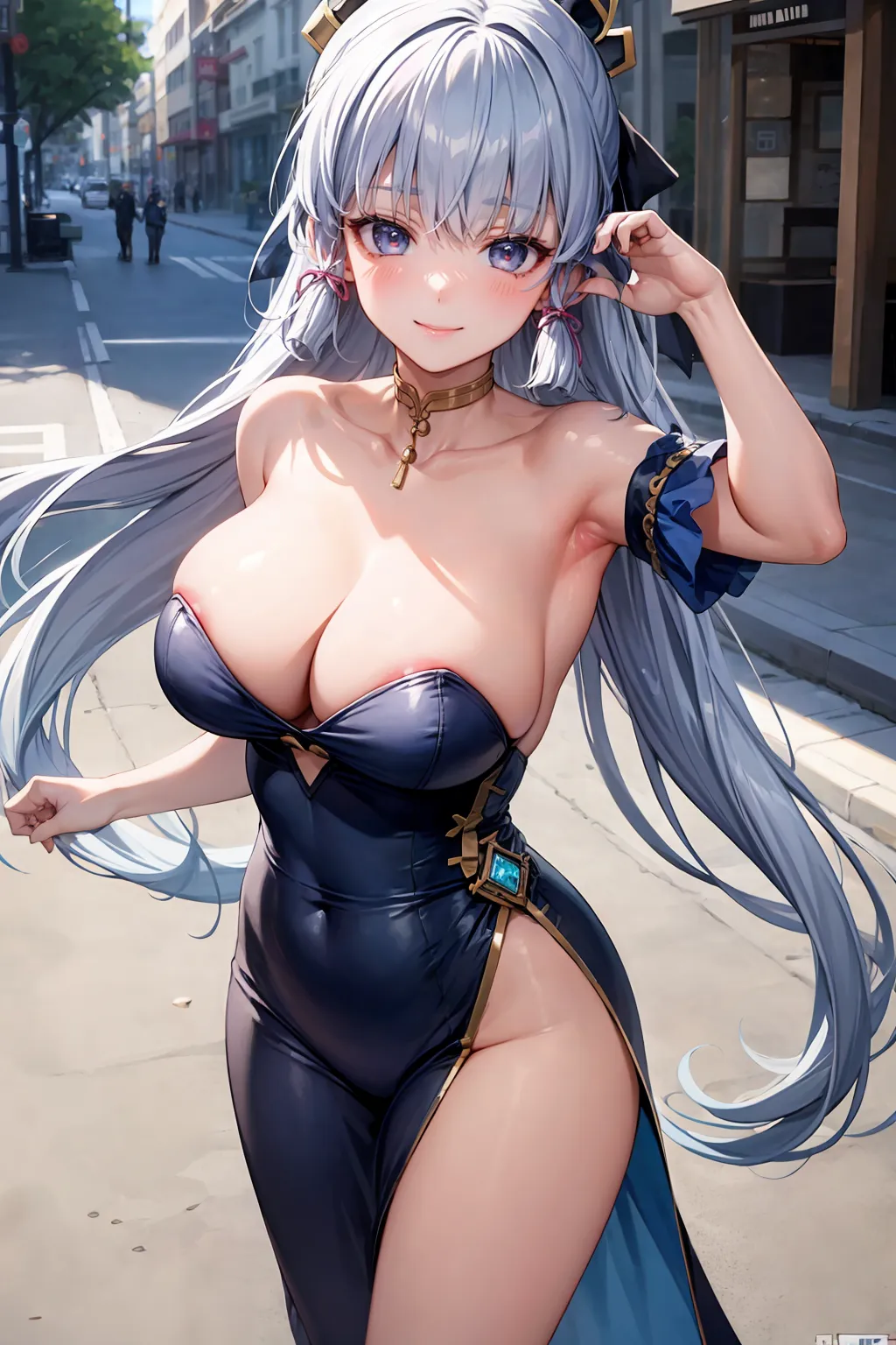 【「巨乳」AIエロ画像（イラスト・アニメ・二次元風）26161枚まとめ！(813ページ目)のエロ画像1枚目