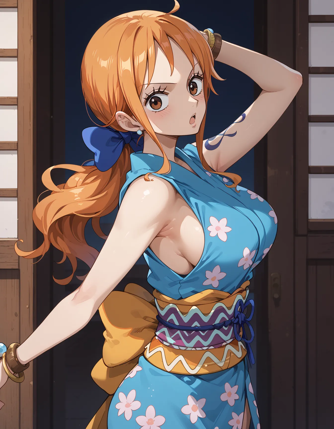 【「下着（ブラジャー・パンティ）」AIエロ画像（イラスト・アニメ・二次元風）15996枚まとめ！(497ページ目)のエロ画像3枚目
