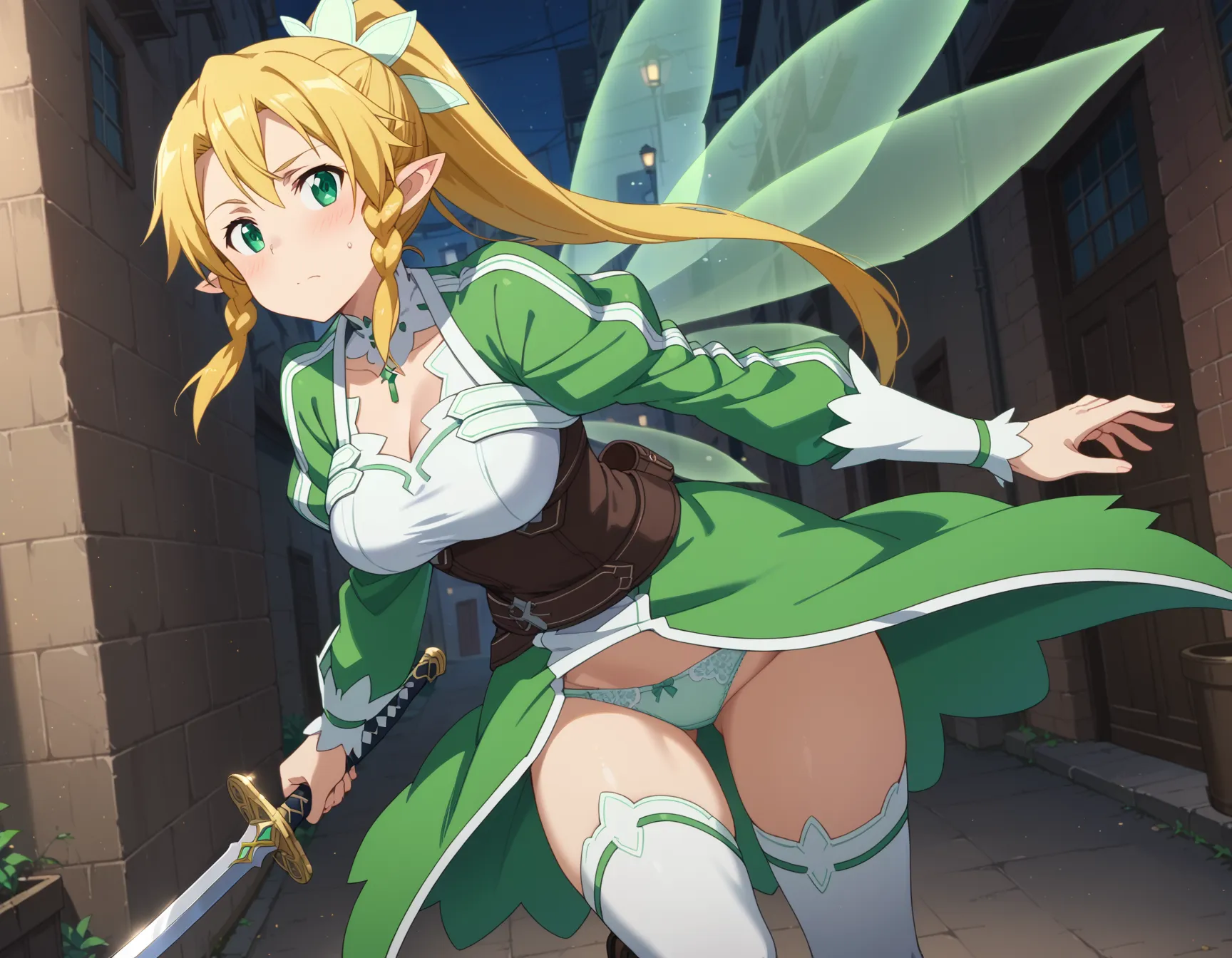 【「下着（ブラジャー・パンティ）」AIエロ画像（イラスト・アニメ・二次元風）15996枚まとめ！(496ページ目)のエロ画像29枚目
