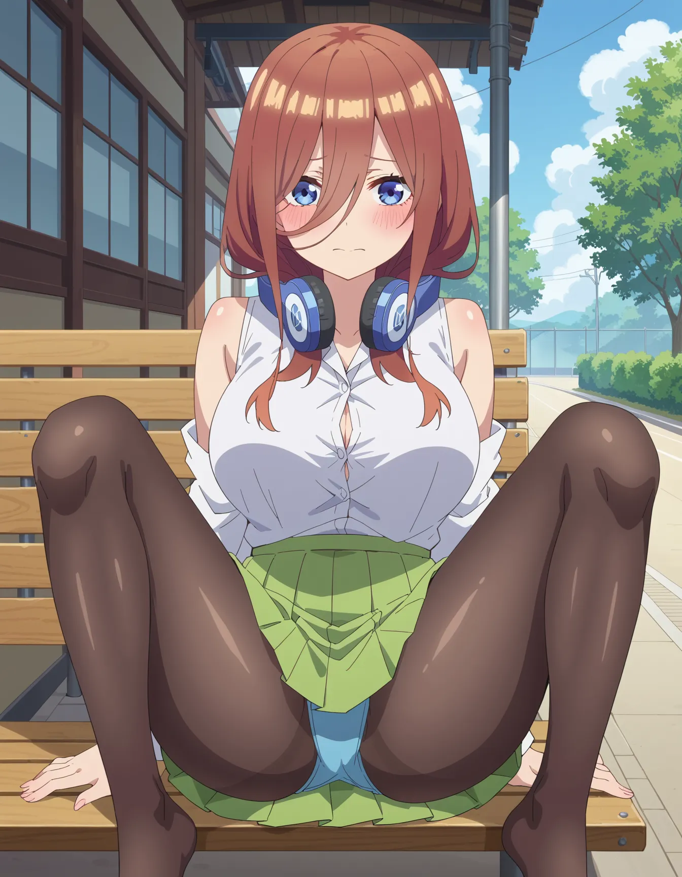 【「尻×パンスト」AIエロ画像（イラスト・アニメ・二次元風）262枚まとめ！(9ページ目)のエロ画像10枚目