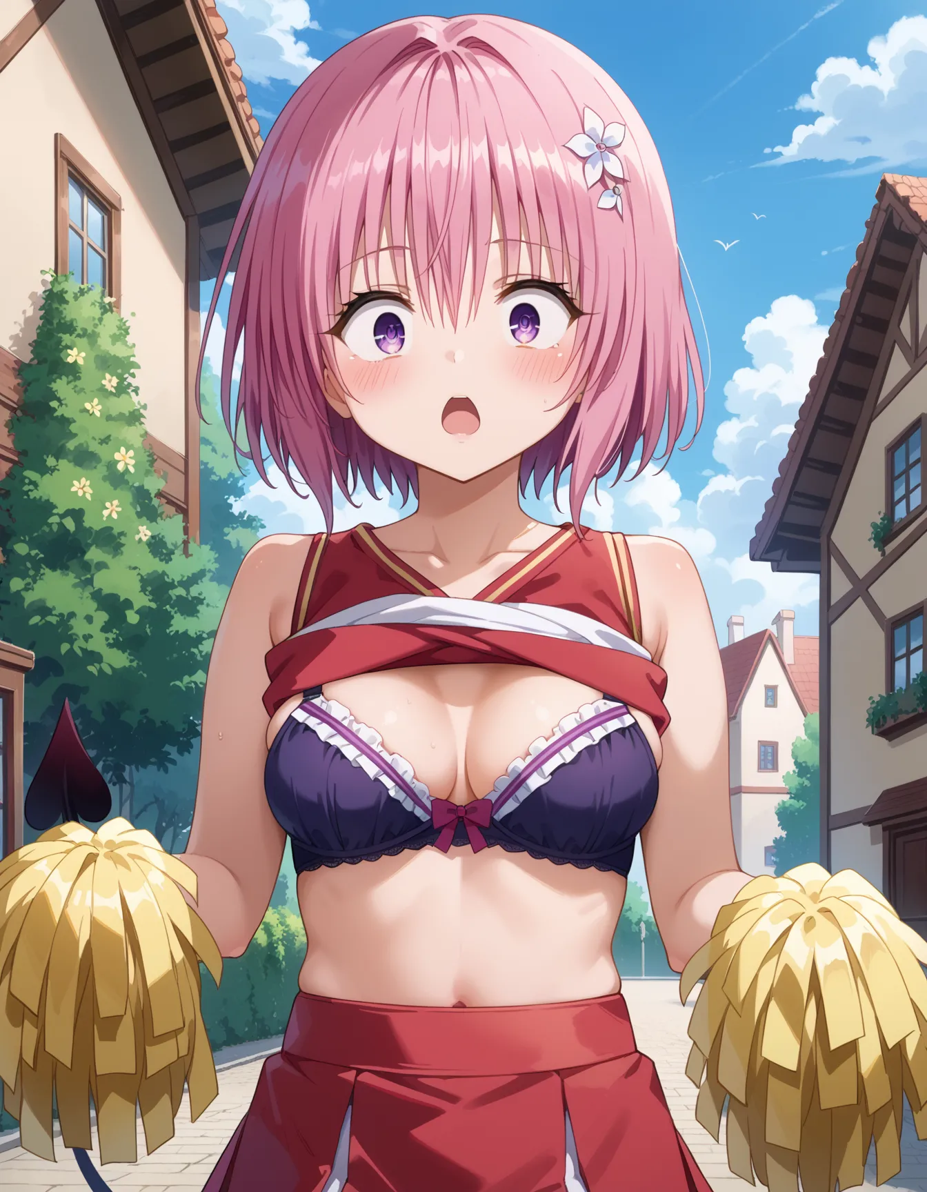 【「下着（ブラジャー・パンティ）」AIエロ画像（イラスト・アニメ・二次元風）15996枚まとめ！(494ページ目)のエロ画像26枚目