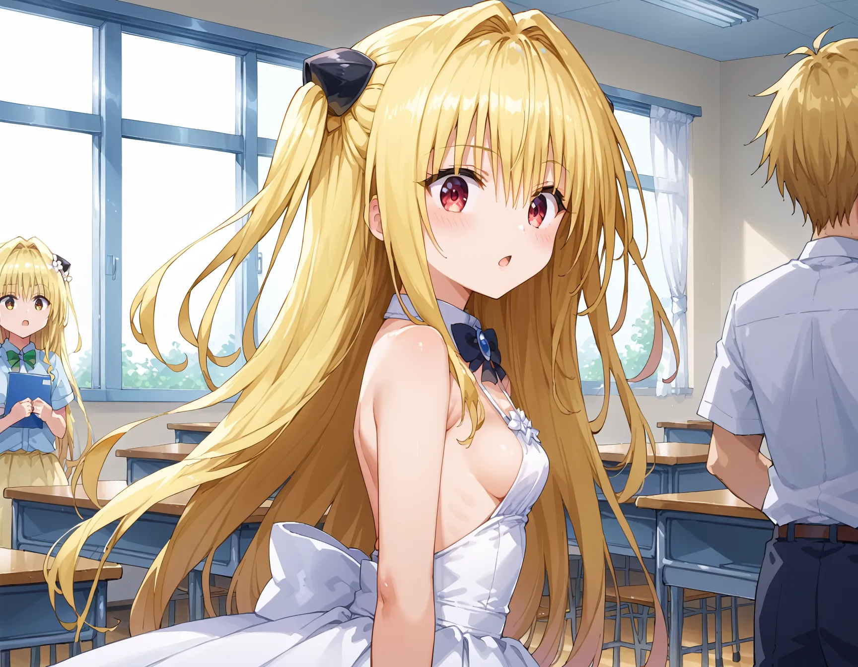【「ウェディングドレス」AIエロ画像（イラスト・アニメ・二次元風）332枚まとめ！(11ページ目)のエロ画像7枚目
