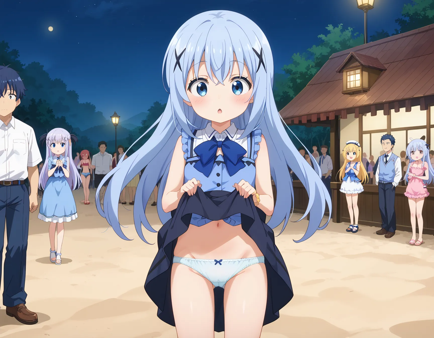 【「下着（ブラジャー・パンティ）」AIエロ画像（イラスト・アニメ・二次元風）15996枚まとめ！(493ページ目)のエロ画像21枚目