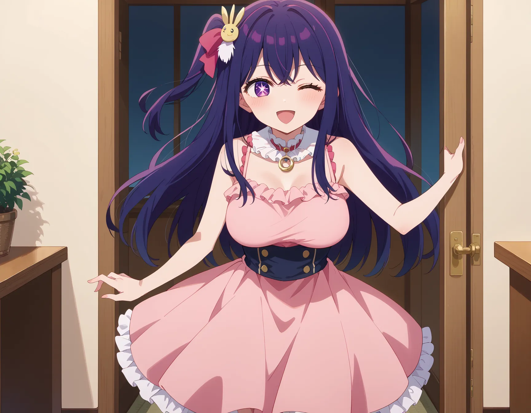 【「巨乳×アイドル」AIエロ画像（イラスト・アニメ・二次元風）253枚まとめ！(8ページ目)のエロ画像21枚目