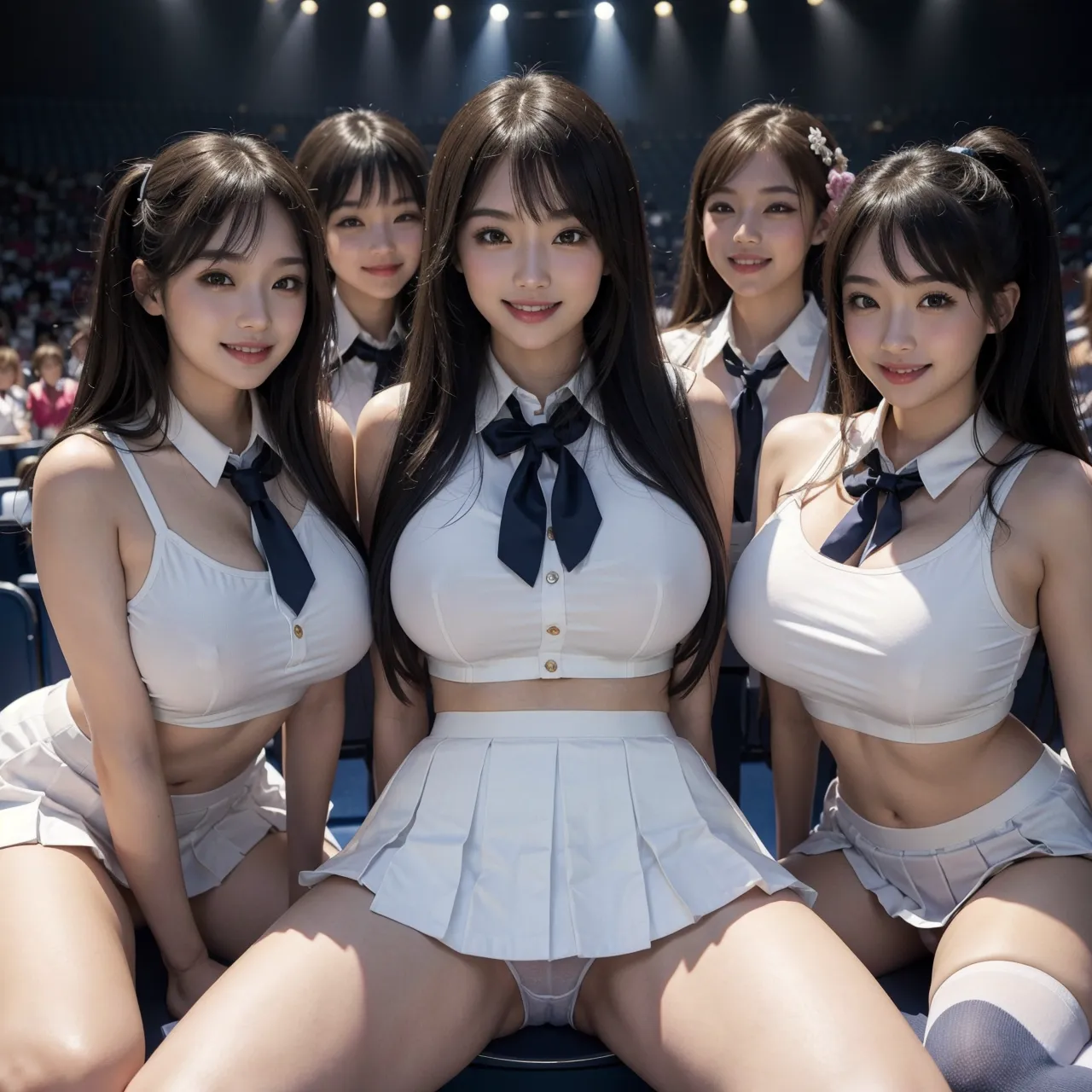 【「爆乳・超乳×アイドル」AIエロ画像（リアル・実写・フォト風）346枚まとめ！(11ページ目)のエロ画像15枚目