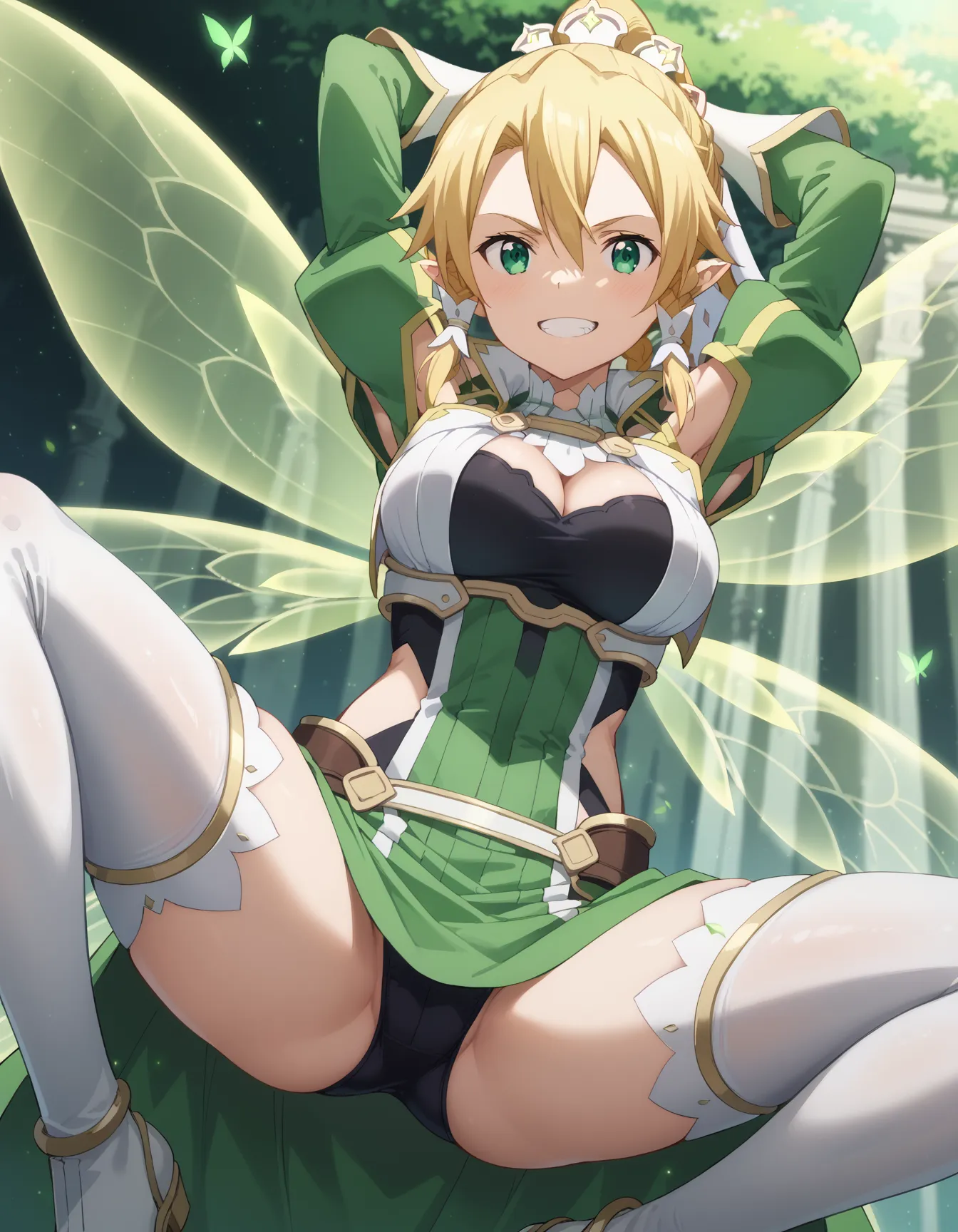 【「下着（ブラジャー・パンティ）」AIエロ画像（イラスト・アニメ・二次元風）15996枚まとめ！(492ページ目)のエロ画像29枚目