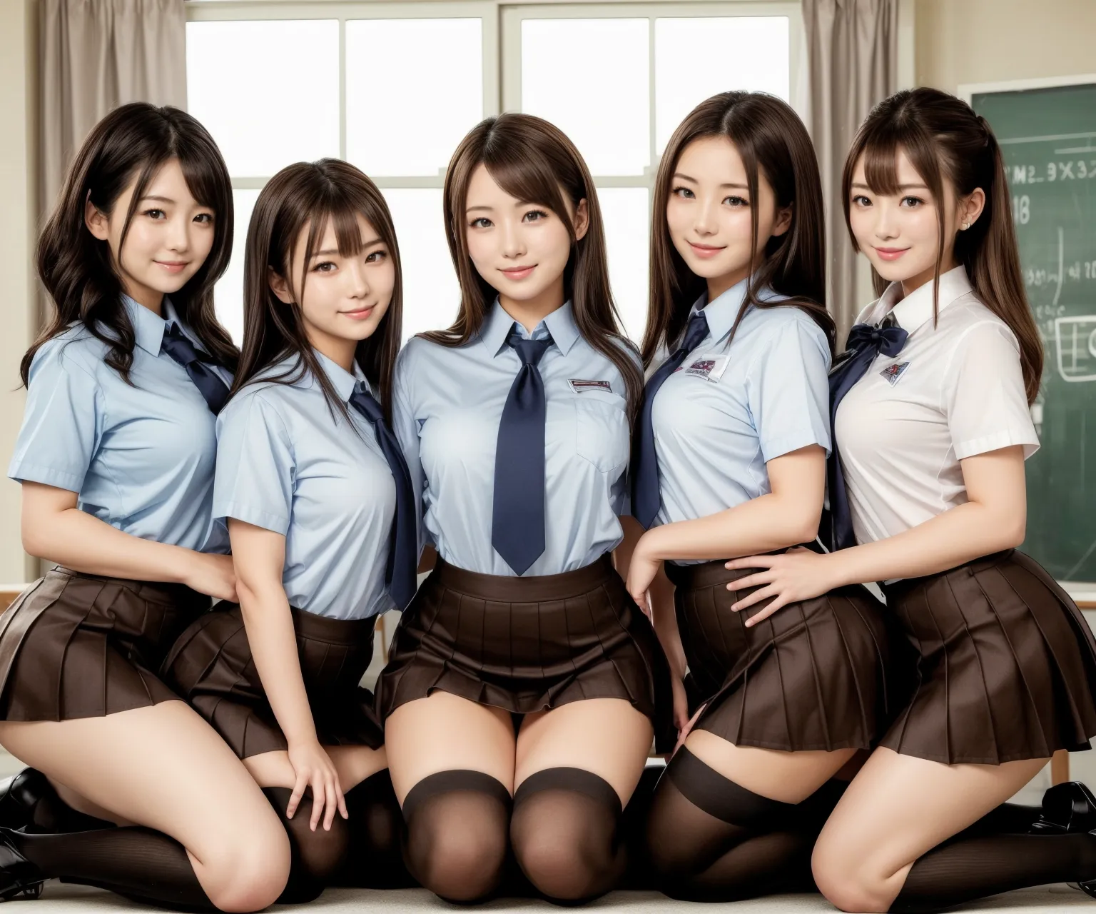 【「女子校生・JK×学制服」AIエロ画像（リアル・実写・フォト風）6248枚まとめ！(193ページ目)のエロ画像20枚目