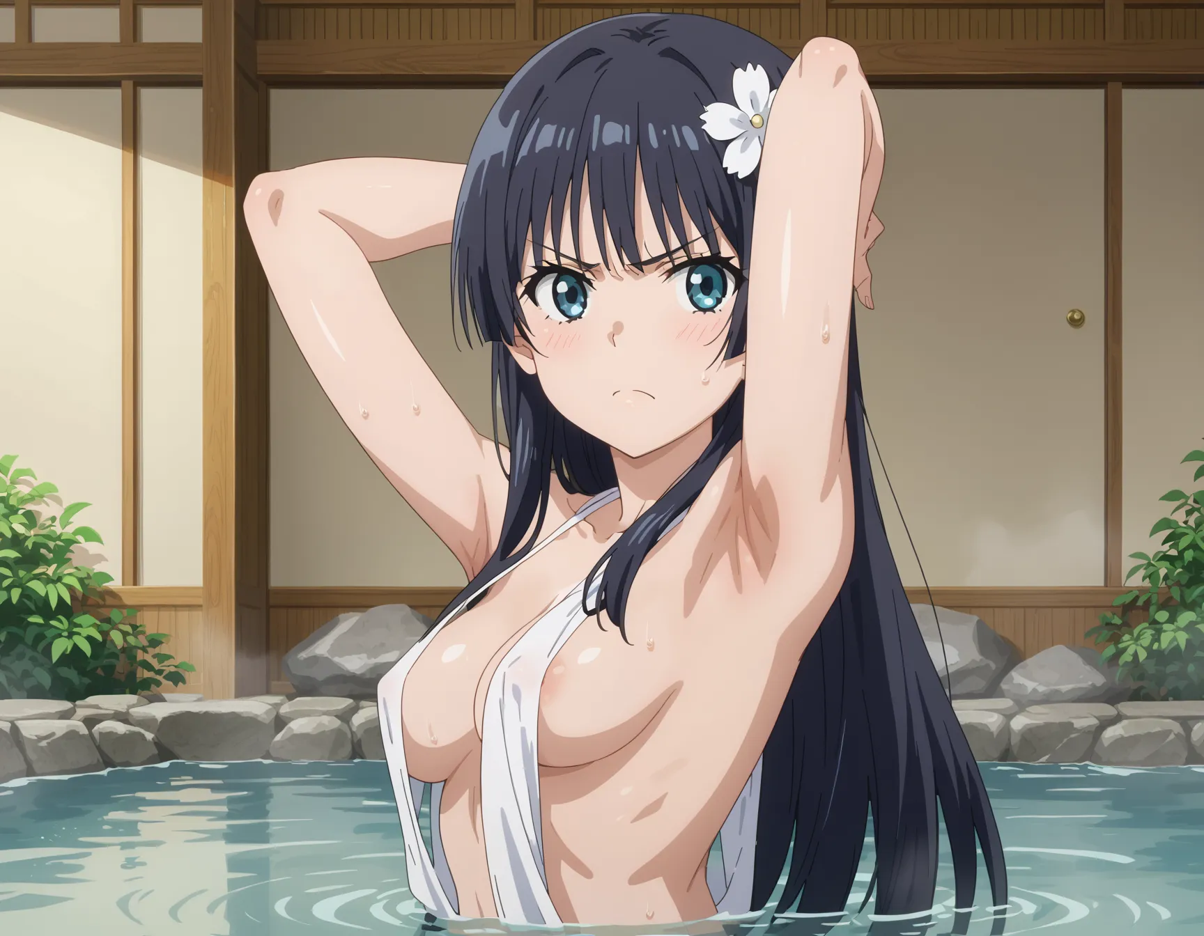 【「腋・脇」AIエロ画像（イラスト・アニメ・二次元風）4705枚まとめ！(146ページ目)のエロ画像16枚目