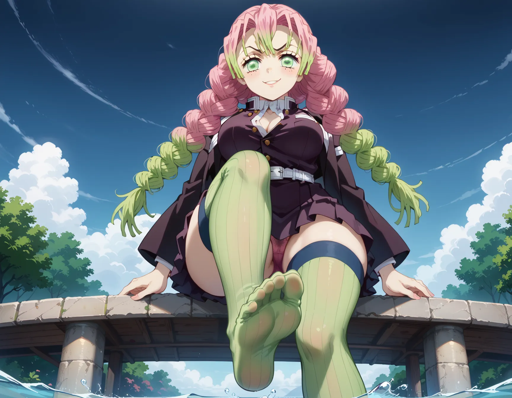 【「下着（ブラジャー・パンティ）」AIエロ画像（イラスト・アニメ・二次元風）15996枚まとめ！(490ページ目)のエロ画像16枚目