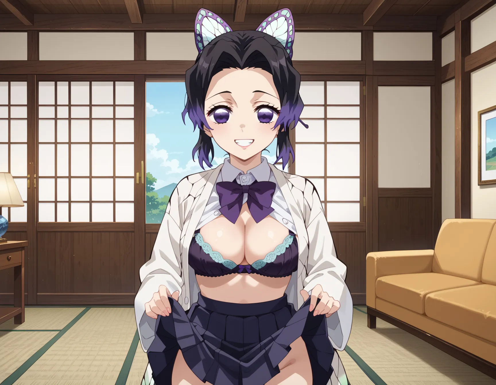 【「下着（ブラジャー・パンティ）」AIエロ画像（イラスト・アニメ・二次元風）15996枚まとめ！(489ページ目)のエロ画像6枚目