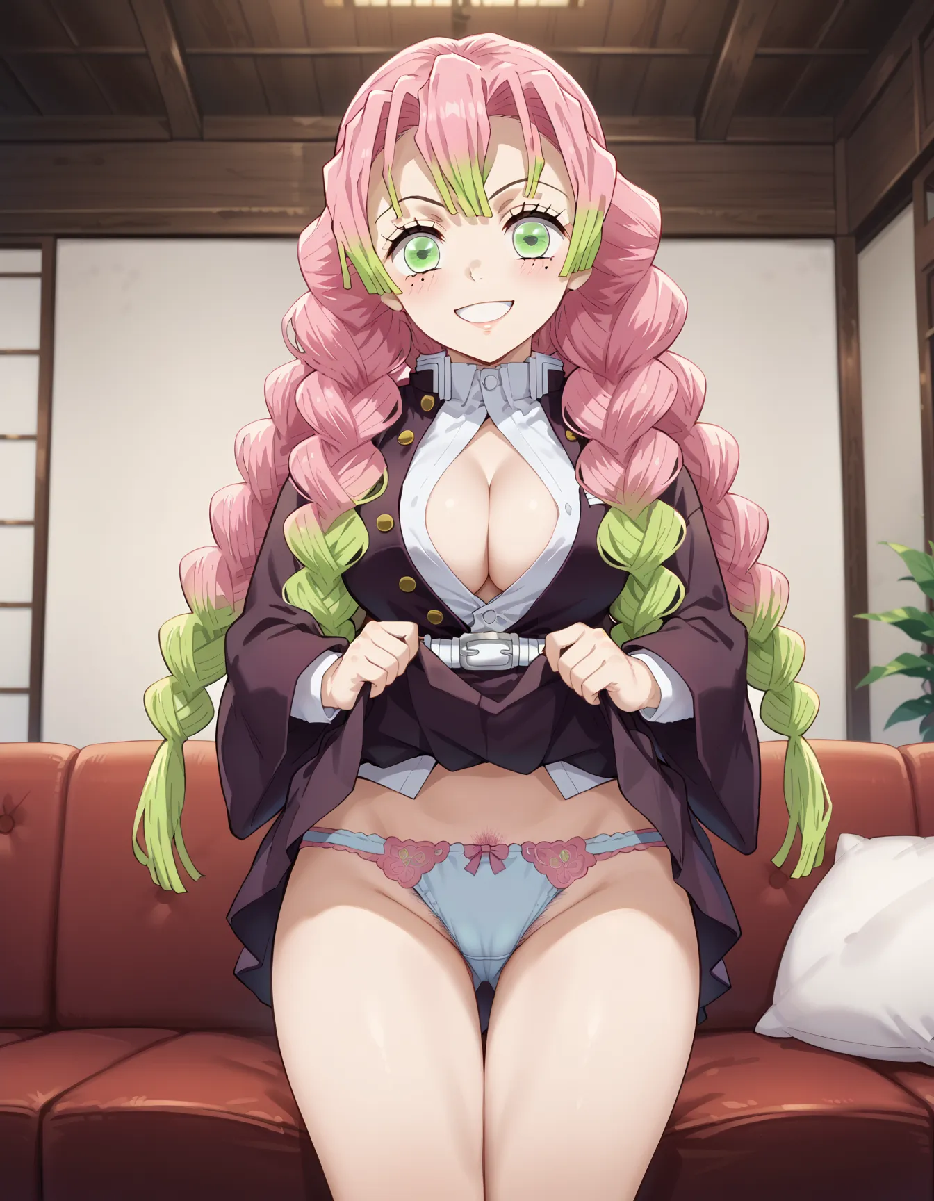 【「下着（ブラジャー・パンティ）」AIエロ画像（イラスト・アニメ・二次元風）15996枚まとめ！(488ページ目)のエロ画像18枚目