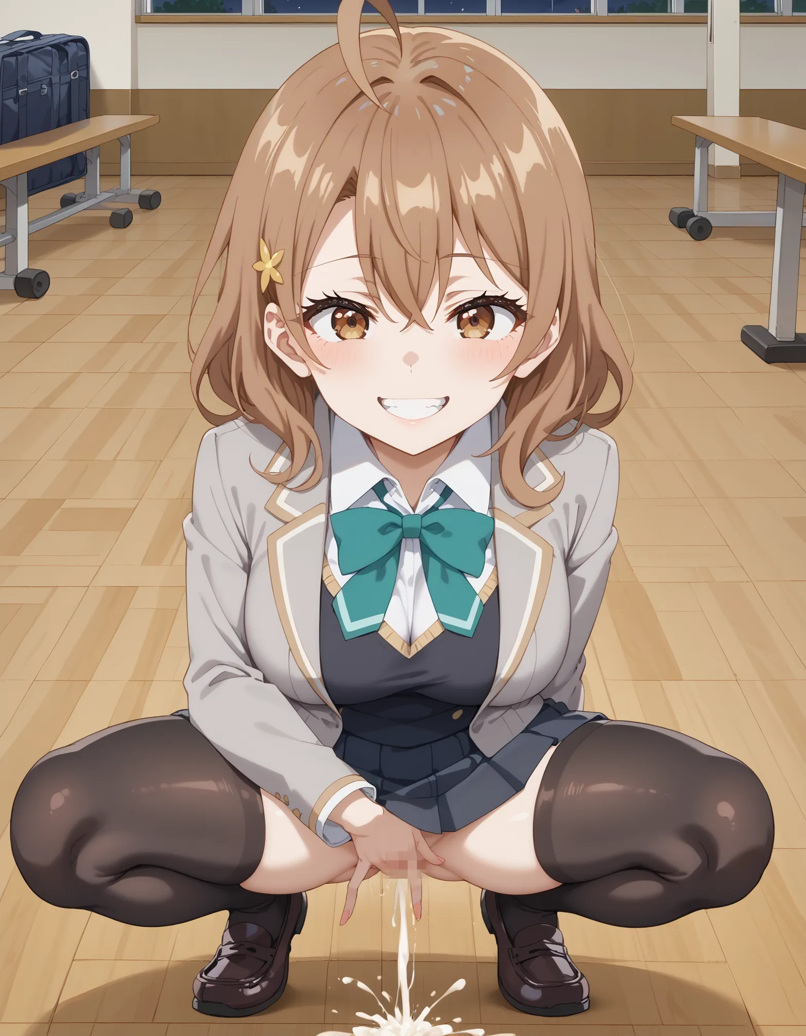 【「おまんこ×学制服」AIエロ画像（イラスト・アニメ・二次元風）845枚まとめ！(26ページ目)のエロ画像25枚目