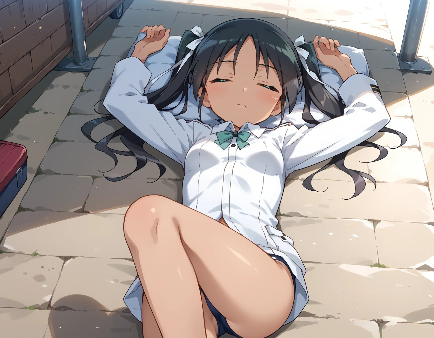 【「ロリ・小柄」AIエロ画像（イラスト・アニメ・二次元風）12883枚まとめ！(395ページ目)のエロ画像10枚目