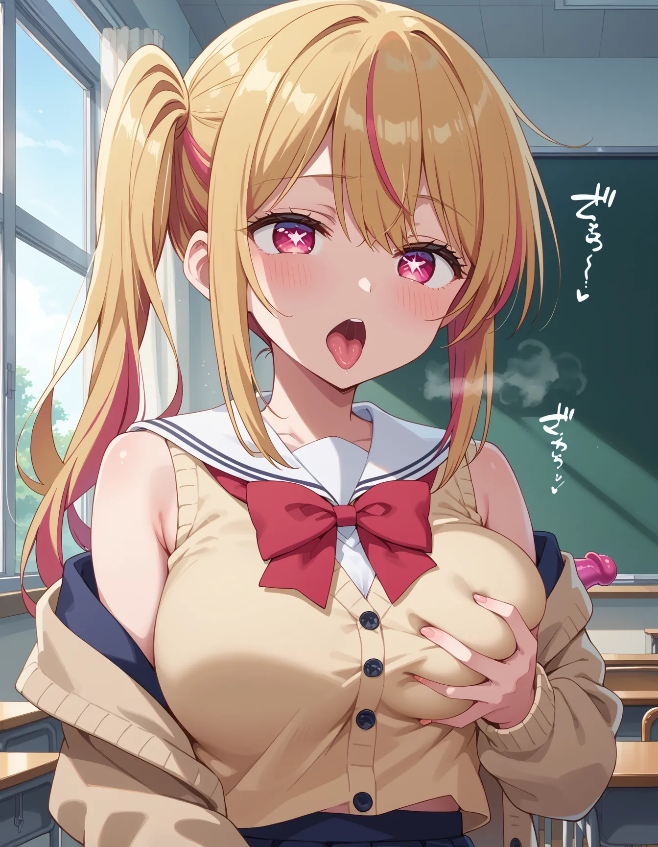 【「学制服」AIエロ画像（イラスト・アニメ・二次元風）4855枚まとめ！(147ページ目)のエロ画像30枚目